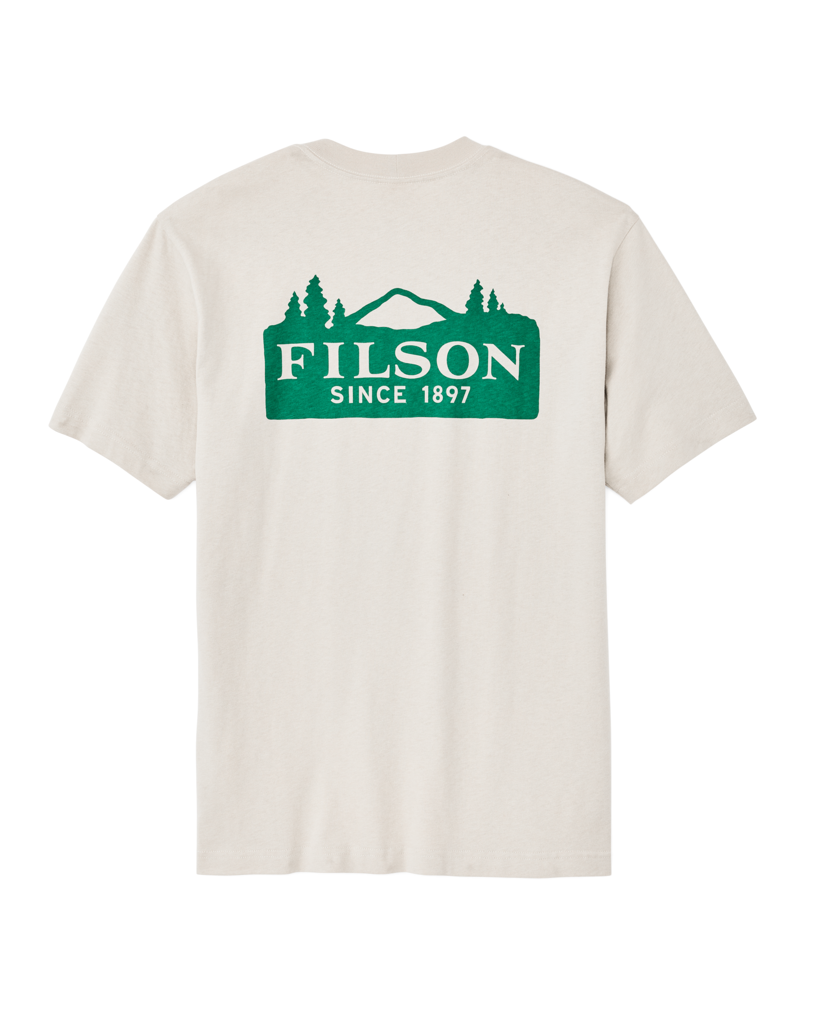 Frontier Logo T-shirt - Cliff Gray / Scenic Mark
