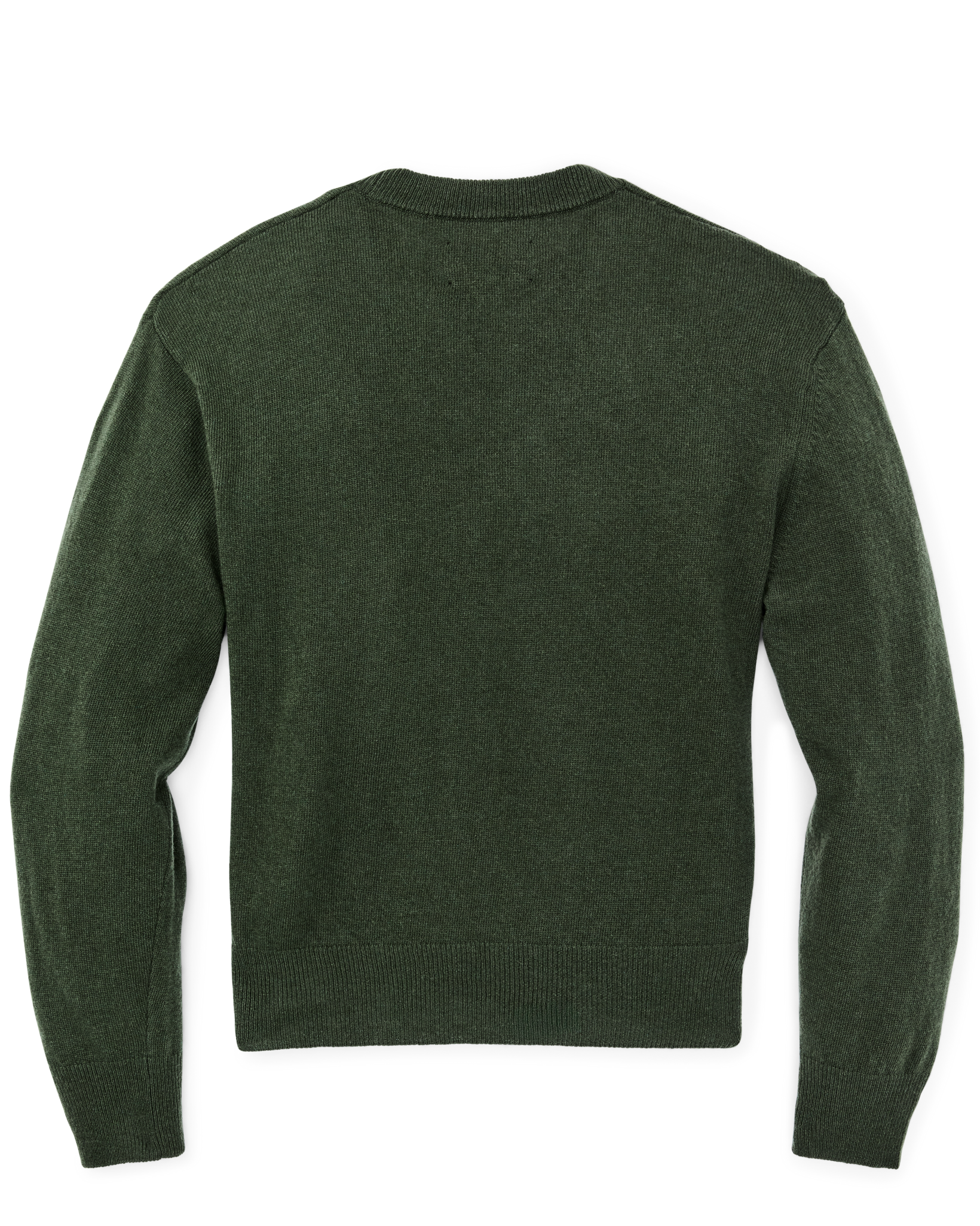 Women's Graphic Wool Sweater - Olive - Image 7
