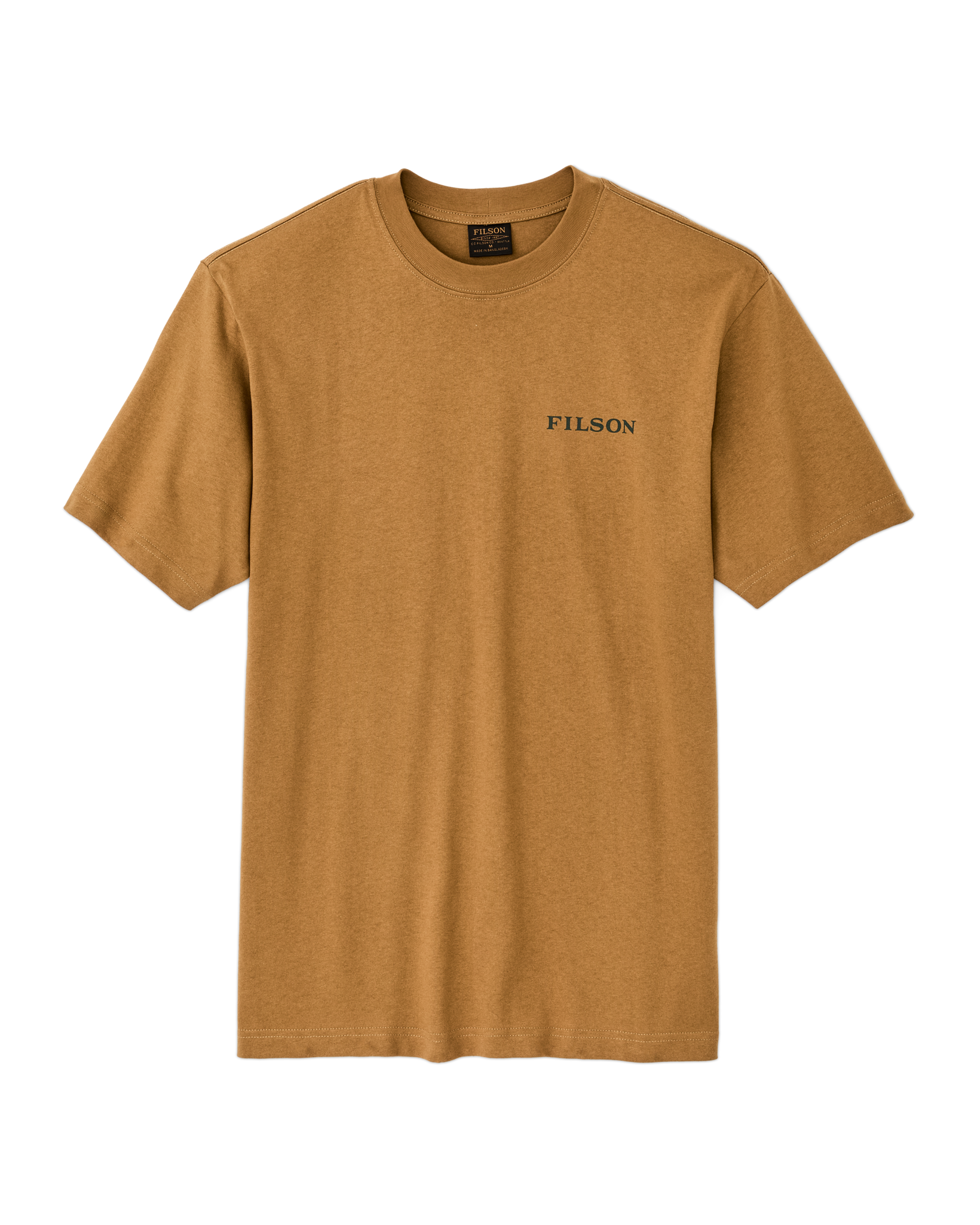Frontier Logo T-shirt - Golden Tan / Scenic Mark - Image 2