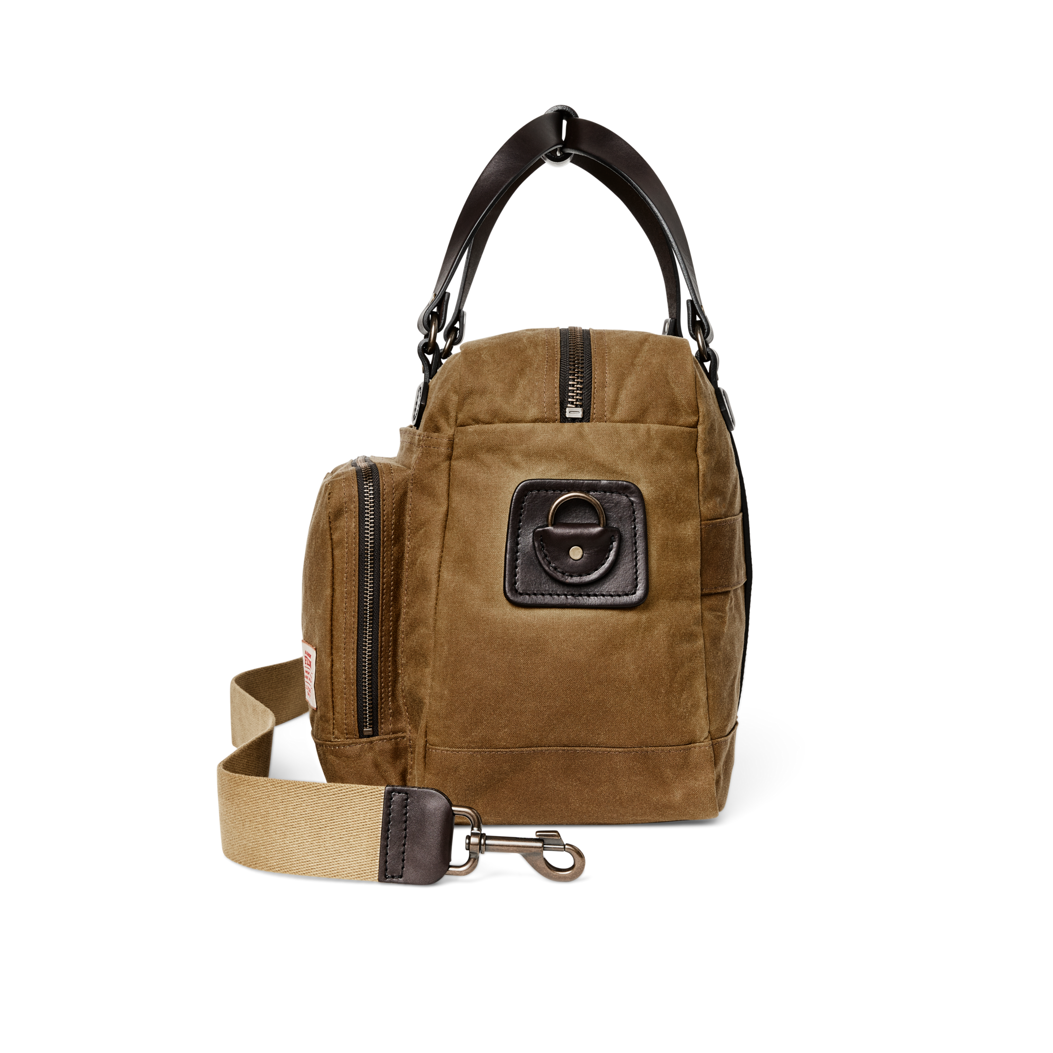 48 Hour Tin Cloth Duffle Bag - Dark Tan - Image 15
