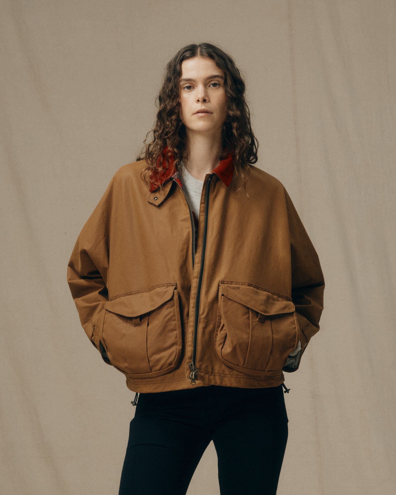 Women's Shelter Cloth Short Work Jacket - Rugged Tan
