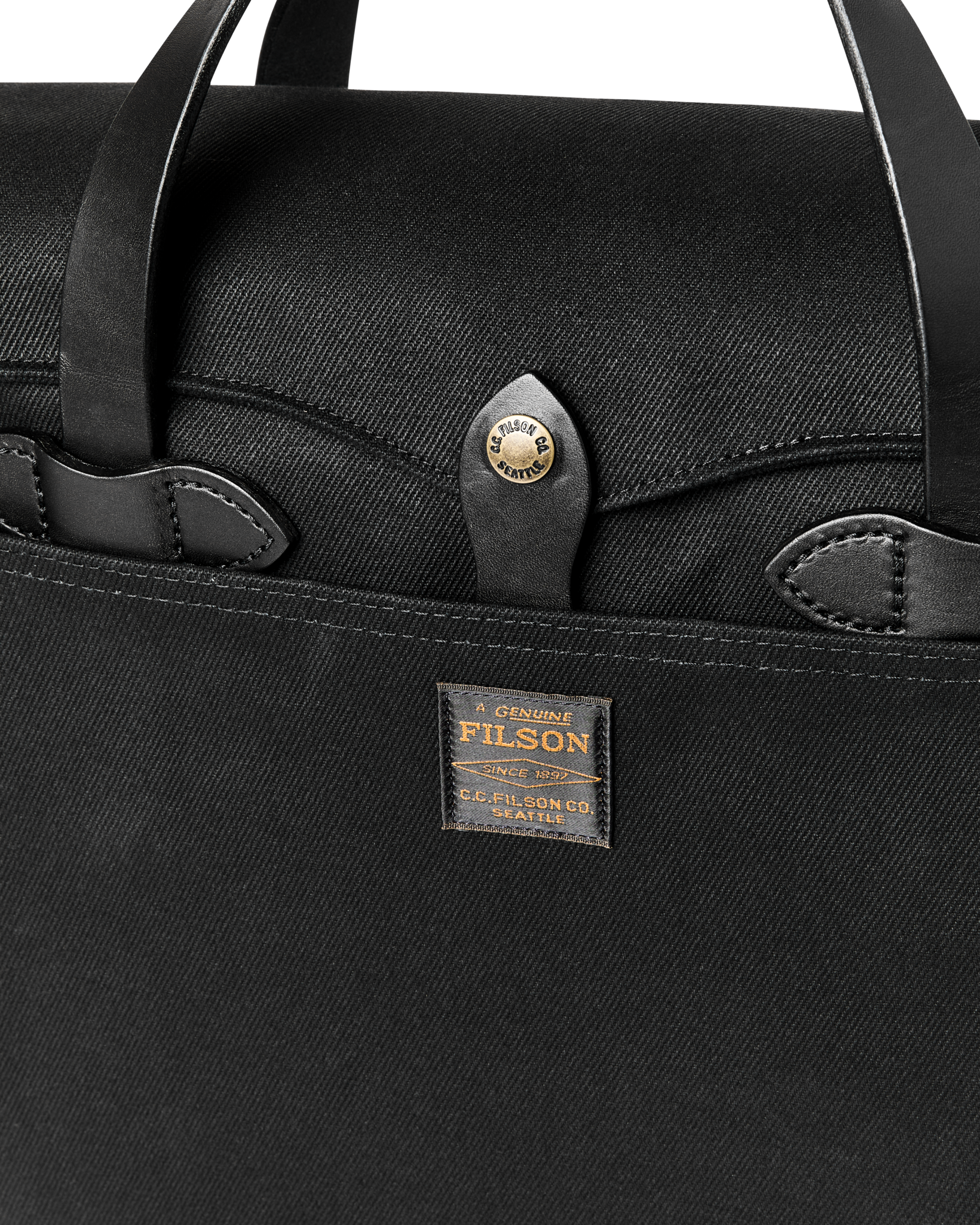 Rugged Twill Original Briefcase - Black - Image 7