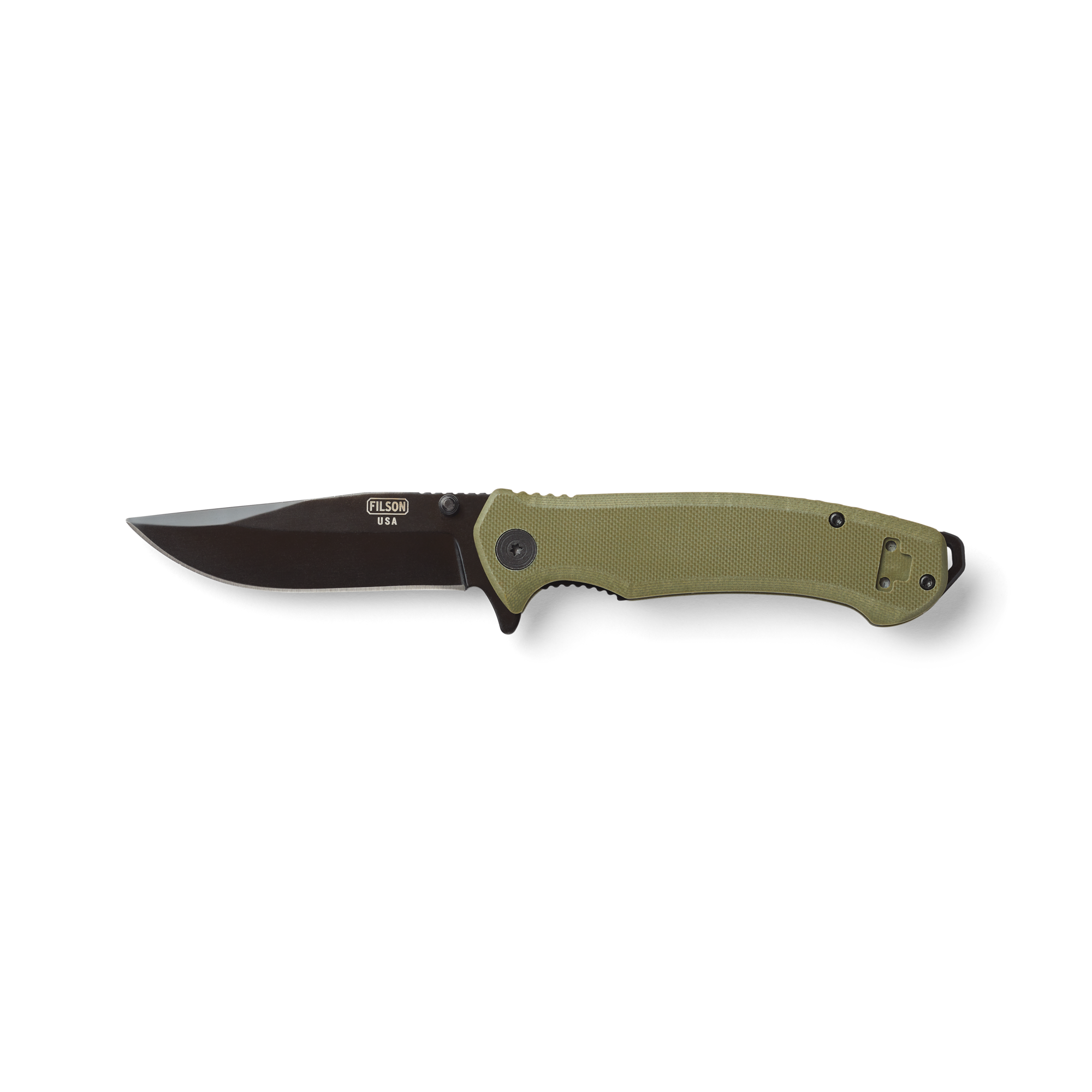 Assisted Opening Knife - Olive/black