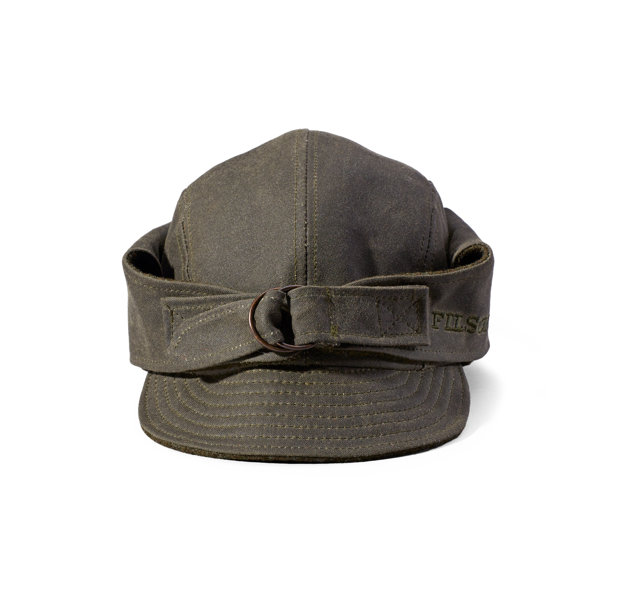 Tin Cloth Wildfowl Hat - Otter Green - Image 6