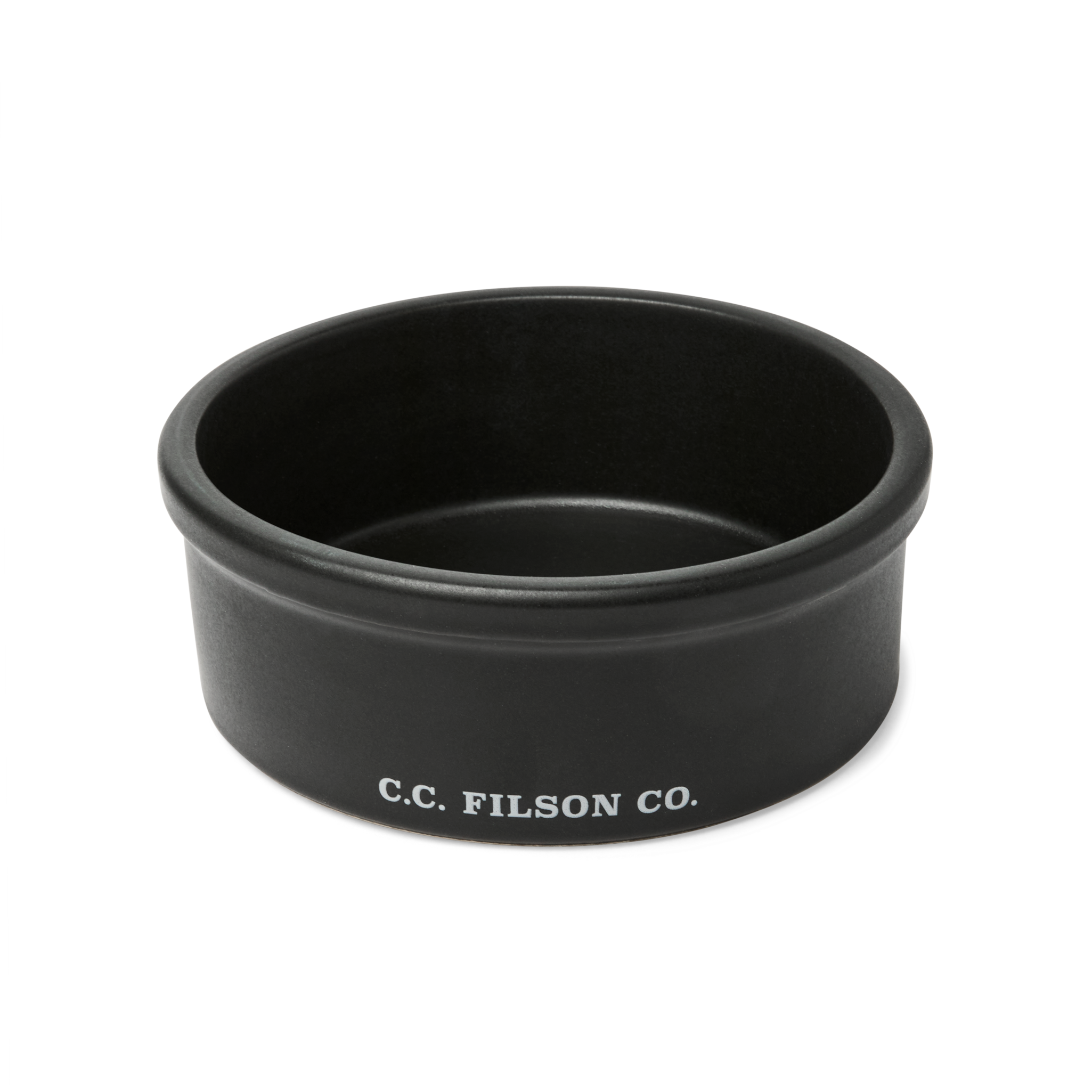 Stoneware Dog Bowl - Faded Black - Image 2
