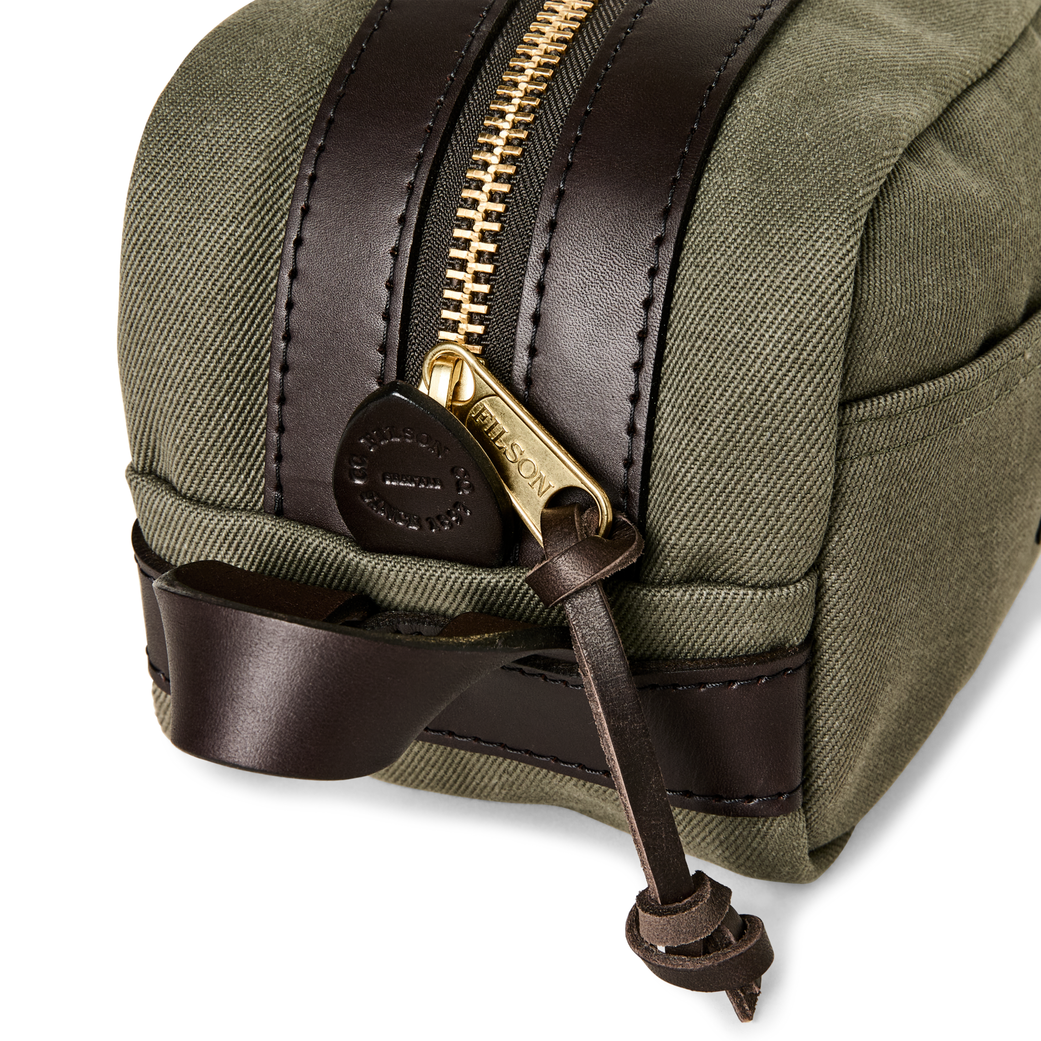 Rugged Twill Dopp Kit - Otter Green - Image 4