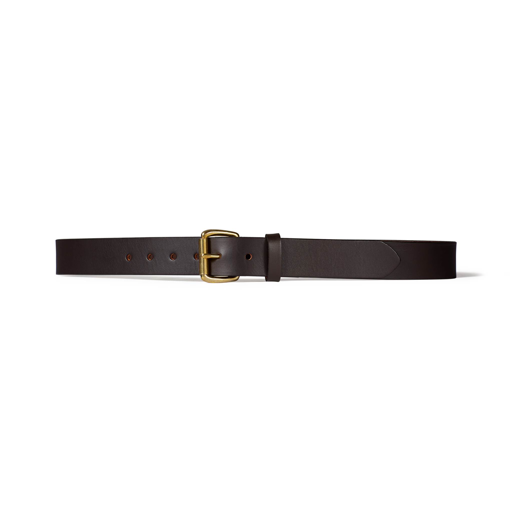 1-1/4 Bridle Leather Belt - Brown Leather