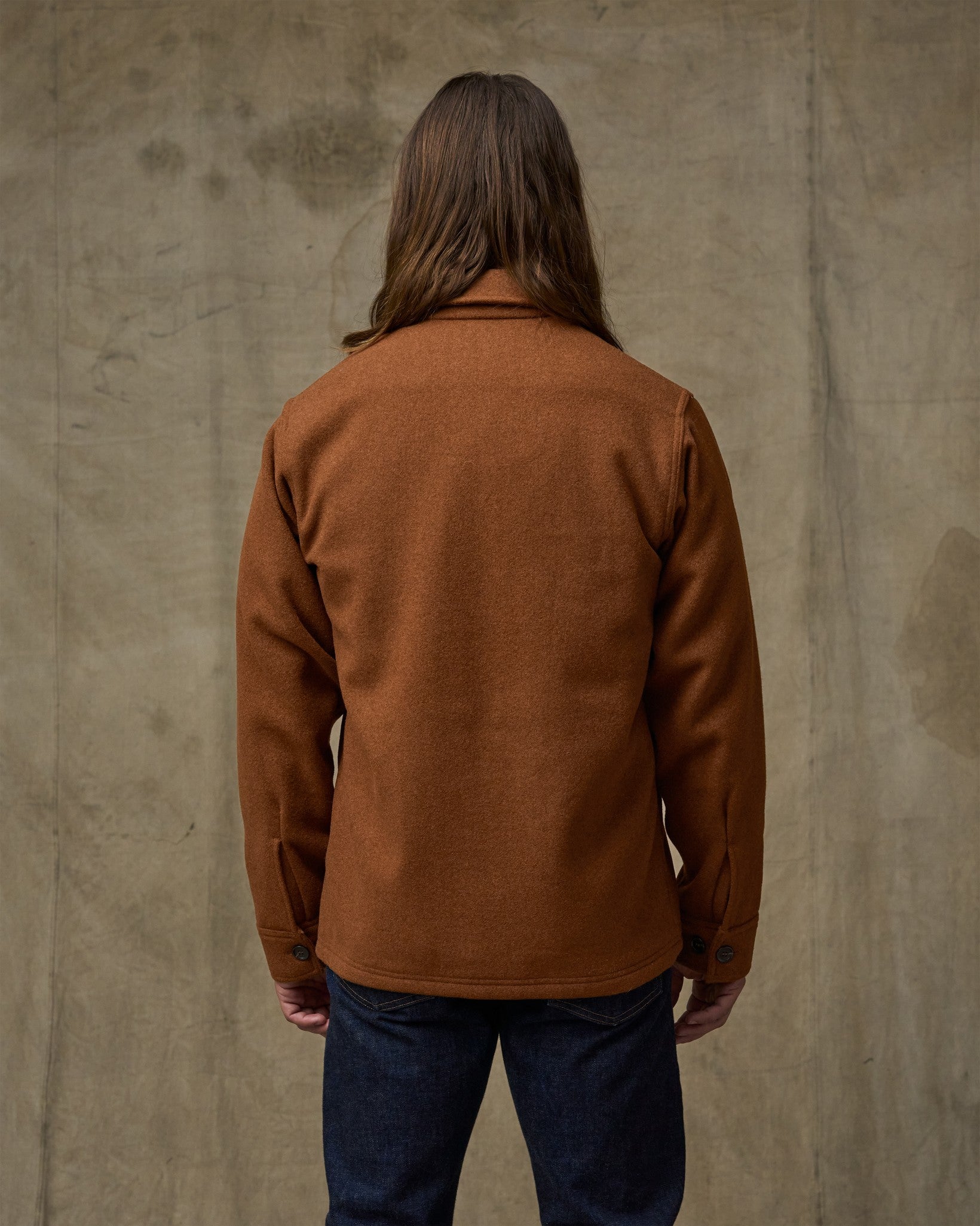 Mackinaw Wool Jac-shirt - Chessie Tan - Image 3