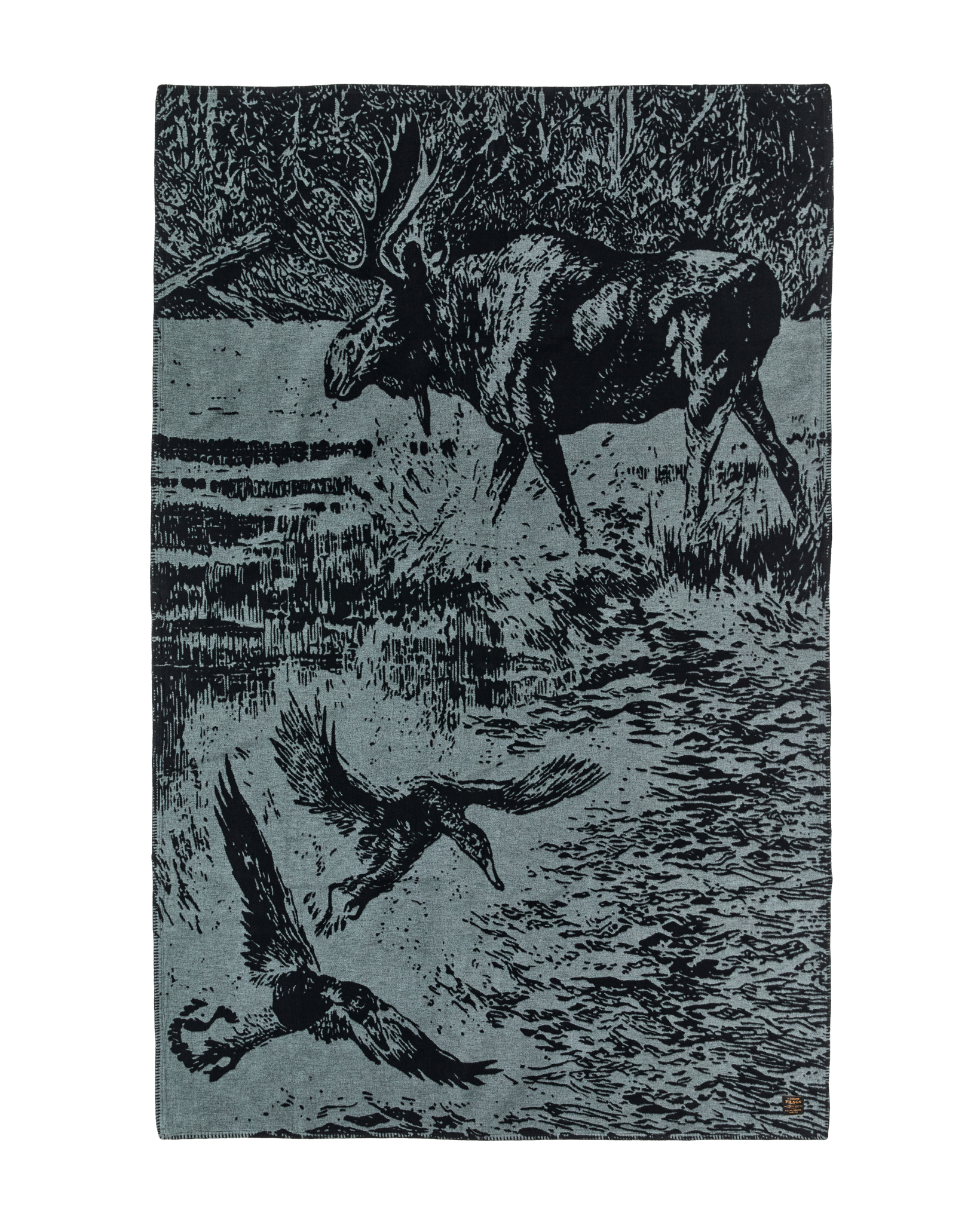 Cotton Blanket - Balsam Green / Marshlands