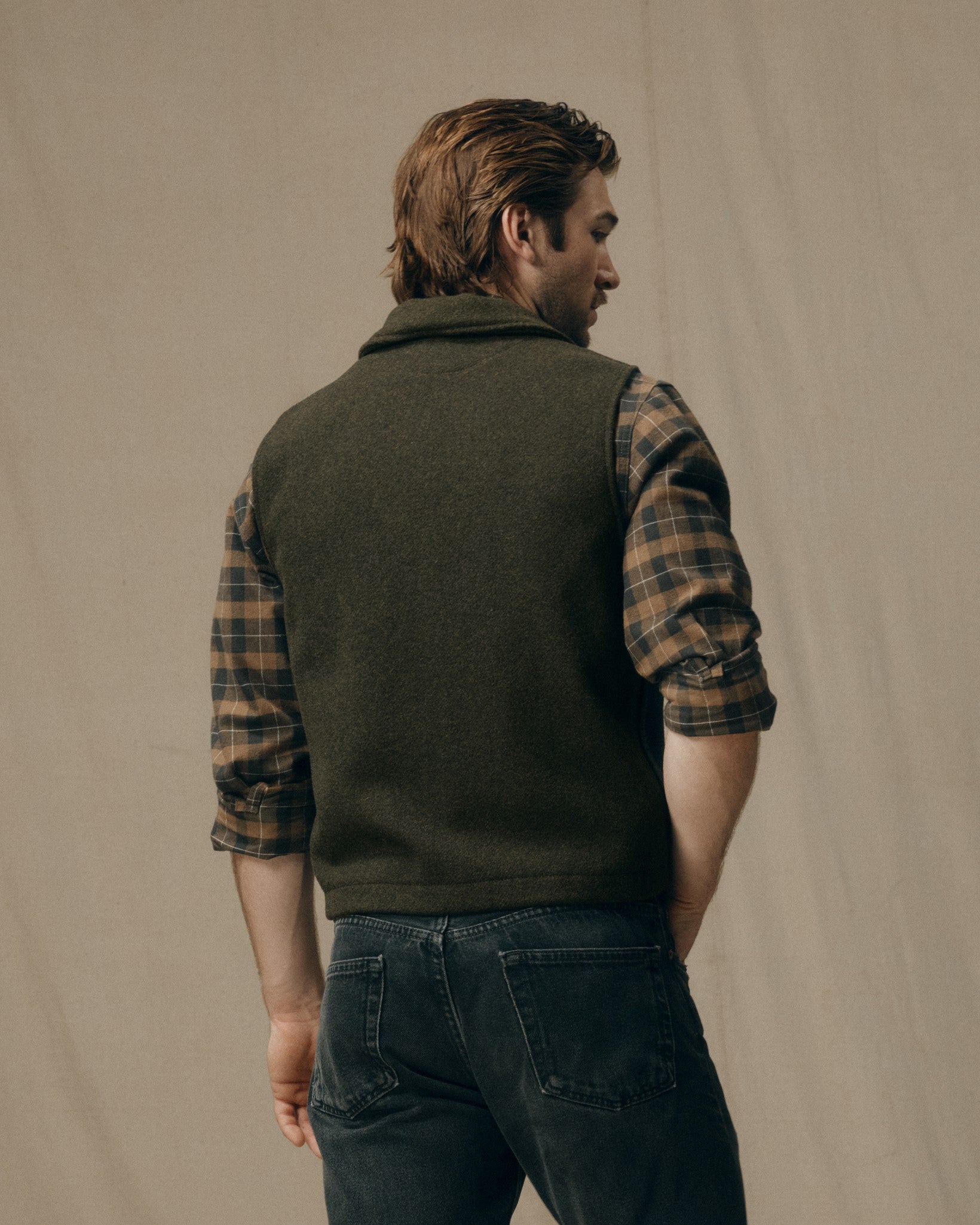 Western Vest - Forest Green - Image 2