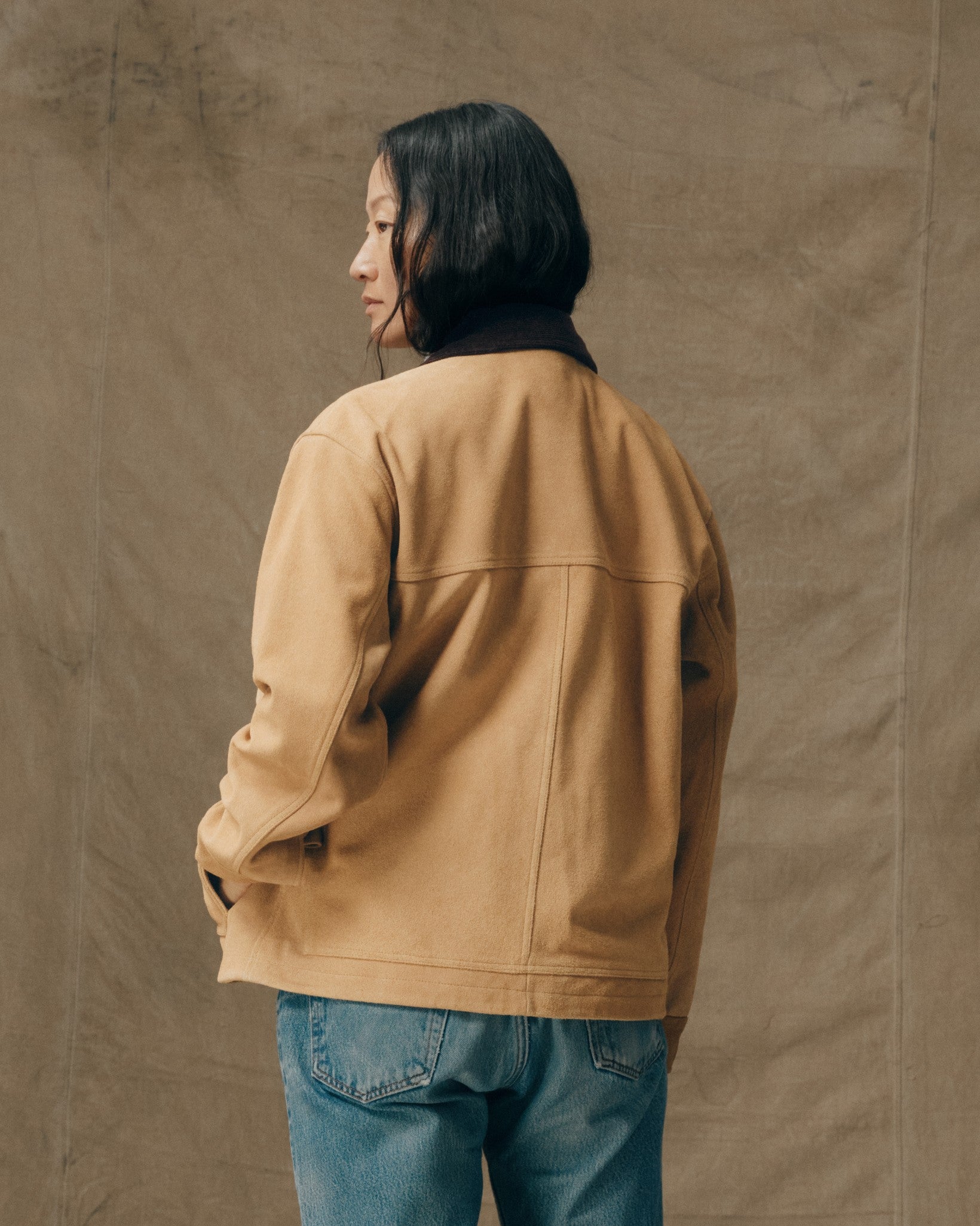 Women's Suede Leather Cruiser - Tan - Image 2
