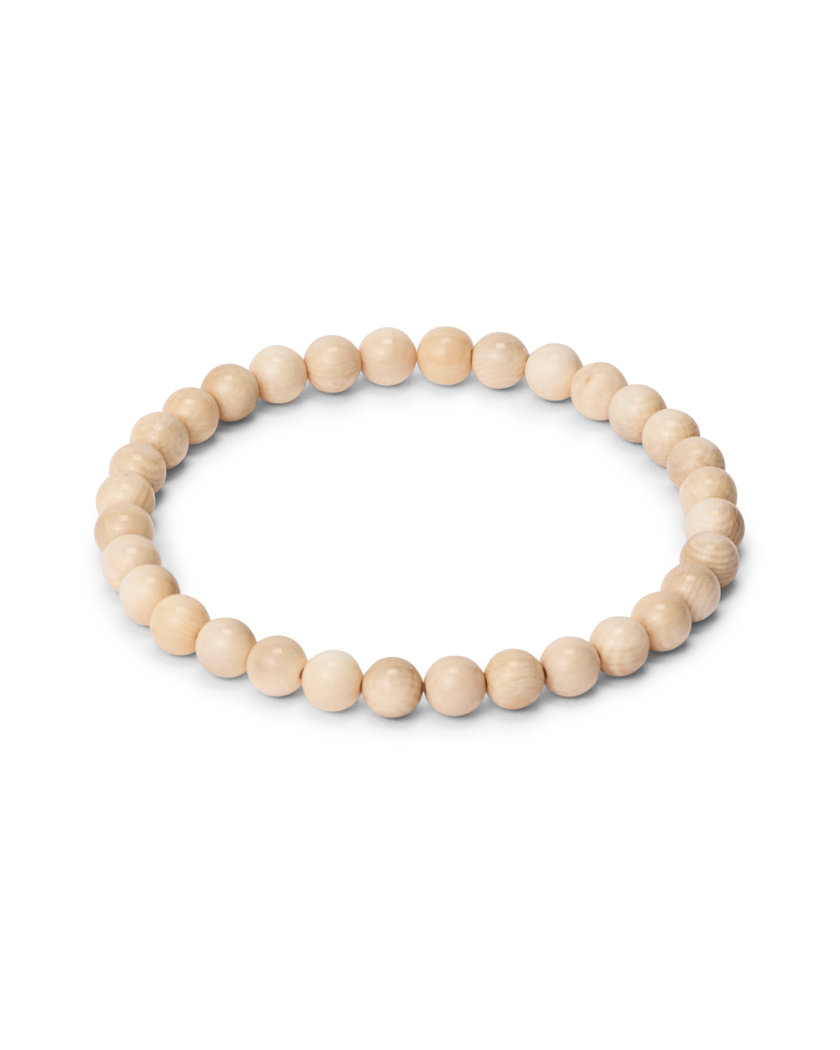 Ivory Jacks Mammoth Bead Bracelet - Wht - Image 2