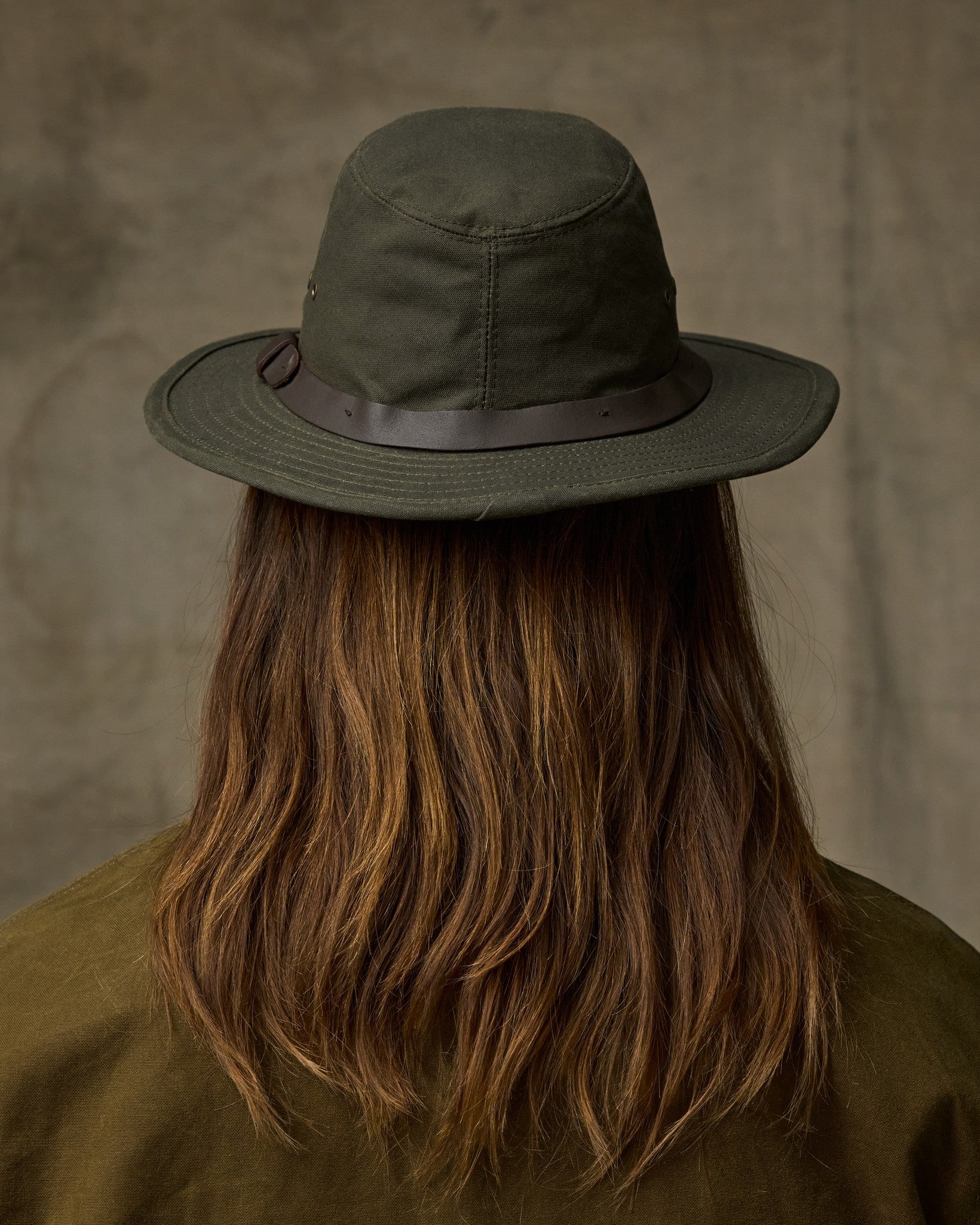 Tin Cloth Packer Hat - Otter Green - Image 2