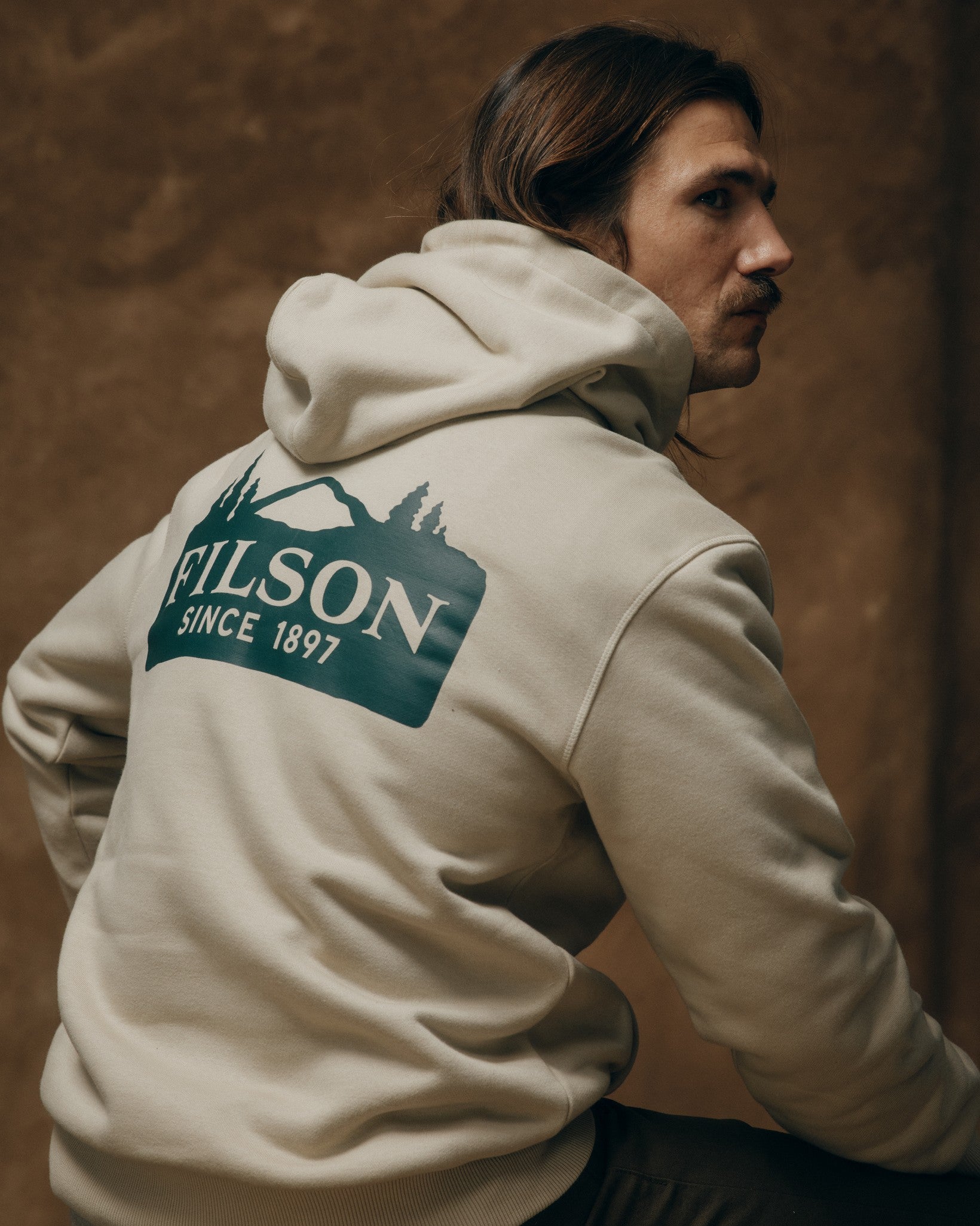 Prospector Graphic Hoodie - Cliff Gray / Scenic - Image 5
