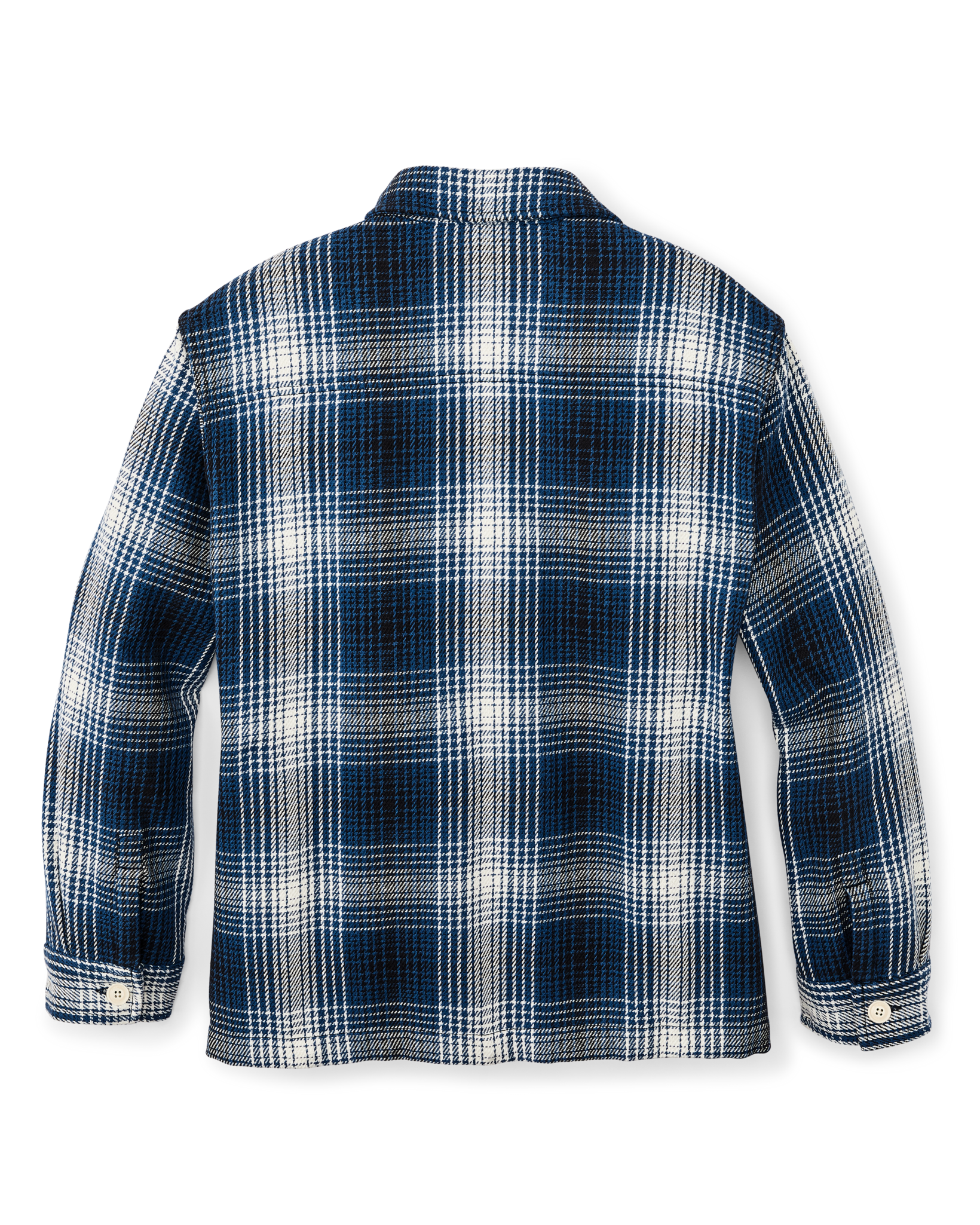 Women's Deer Island Jac-shirt - Cobalt / Natural Shadow Plaid - Image 3