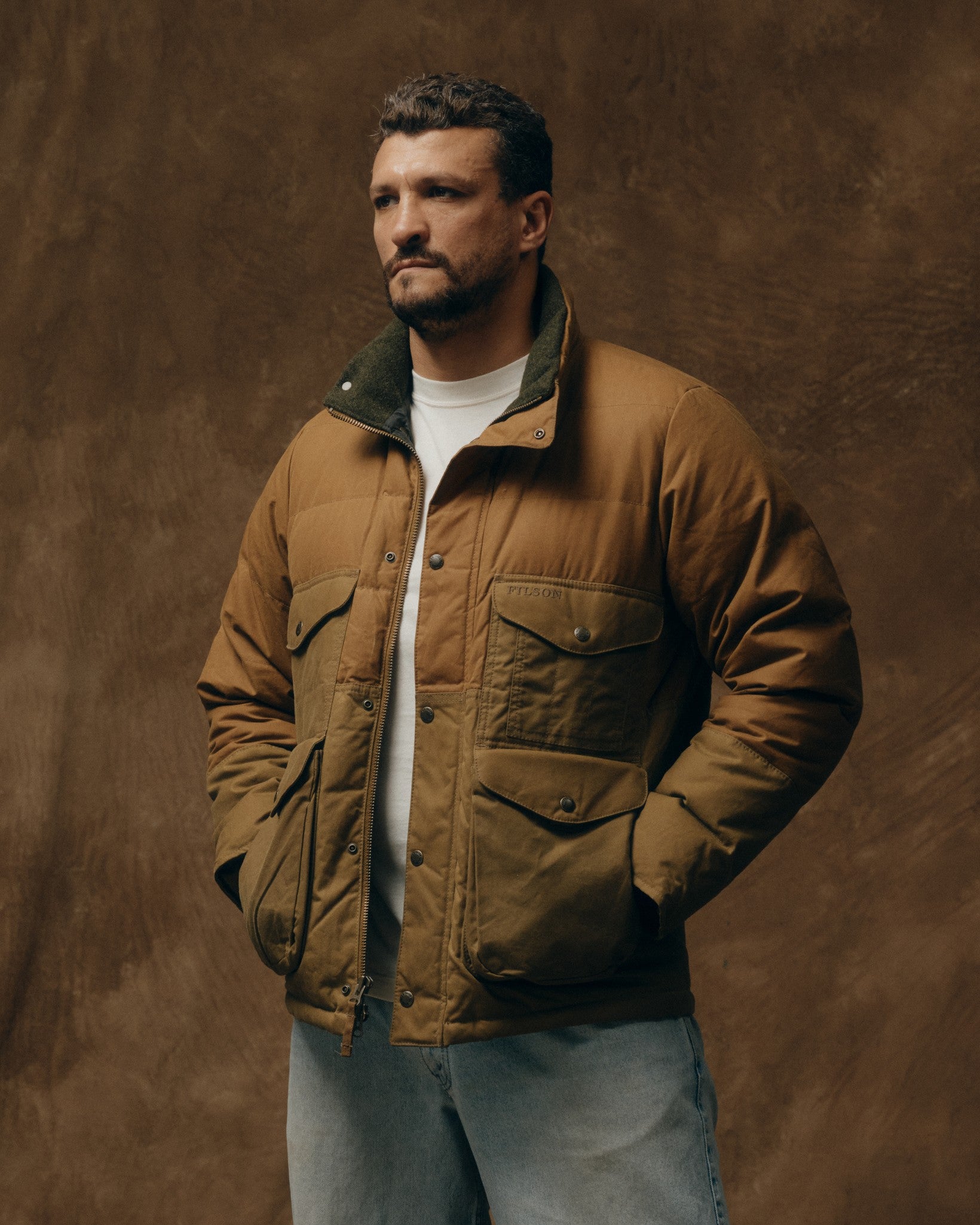 Down Cruiser Jacket - Dark Tan