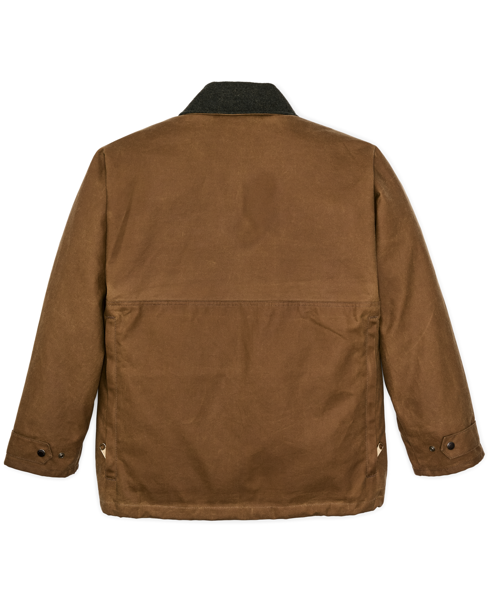 Lined Tin Cloth Field Jacket - Dark Tan - Image 4