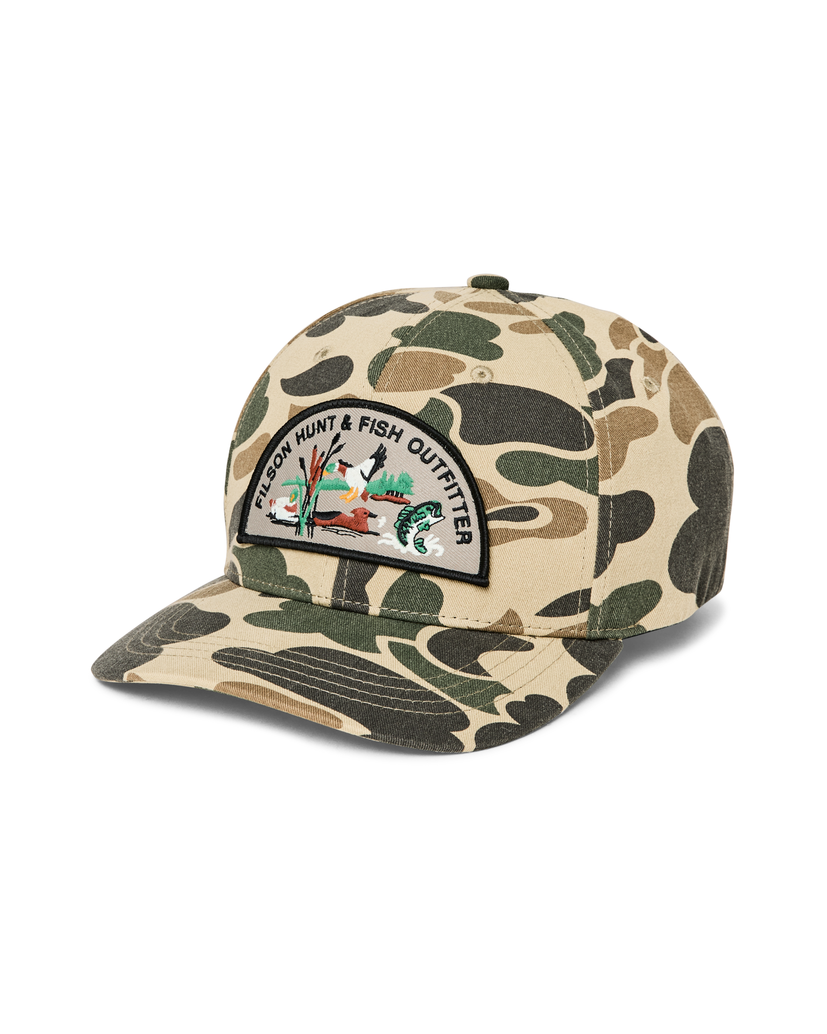 Logger Cap - Tan Camo / Hunt Fish