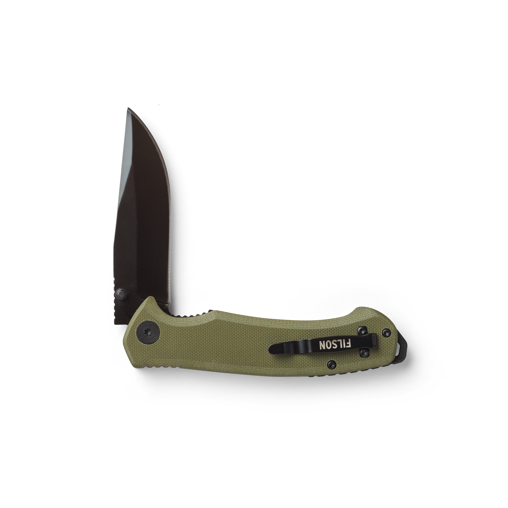 Assisted Opening Knife - Olive/black - Image 3