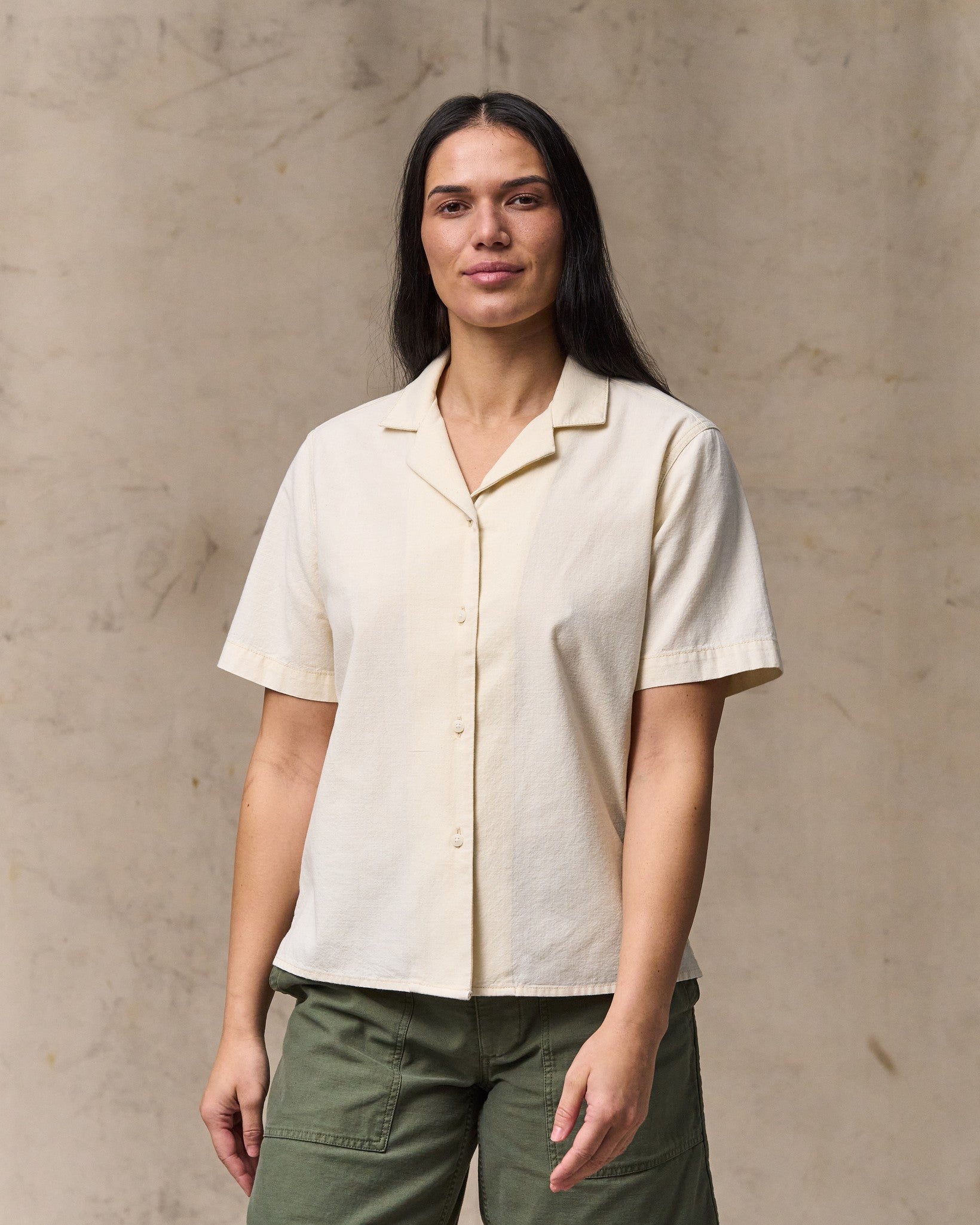 Women's Camp Shirt - Natural Seed