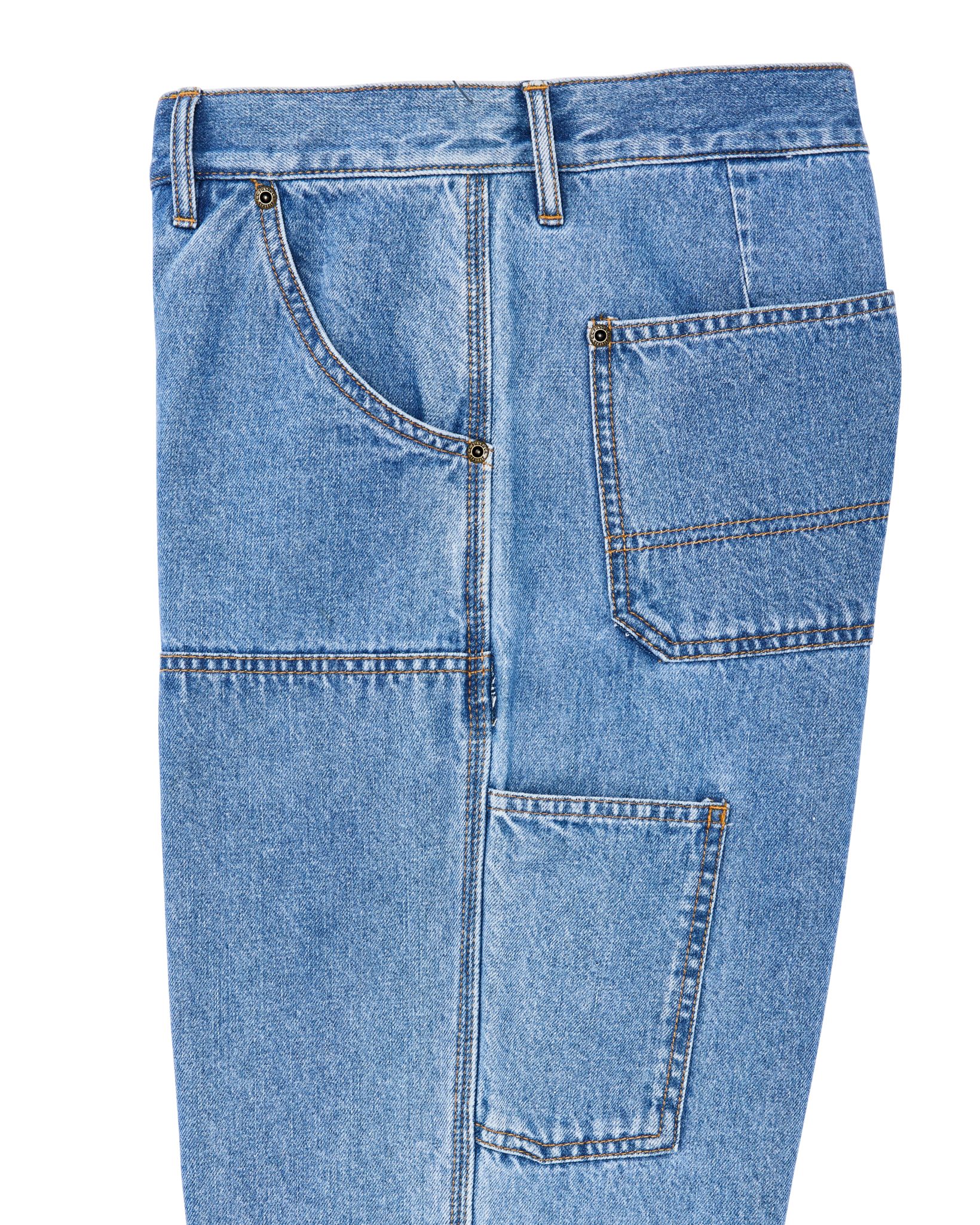 Women's 11-oz. Work Jeans - Medium Indigo - Image 9