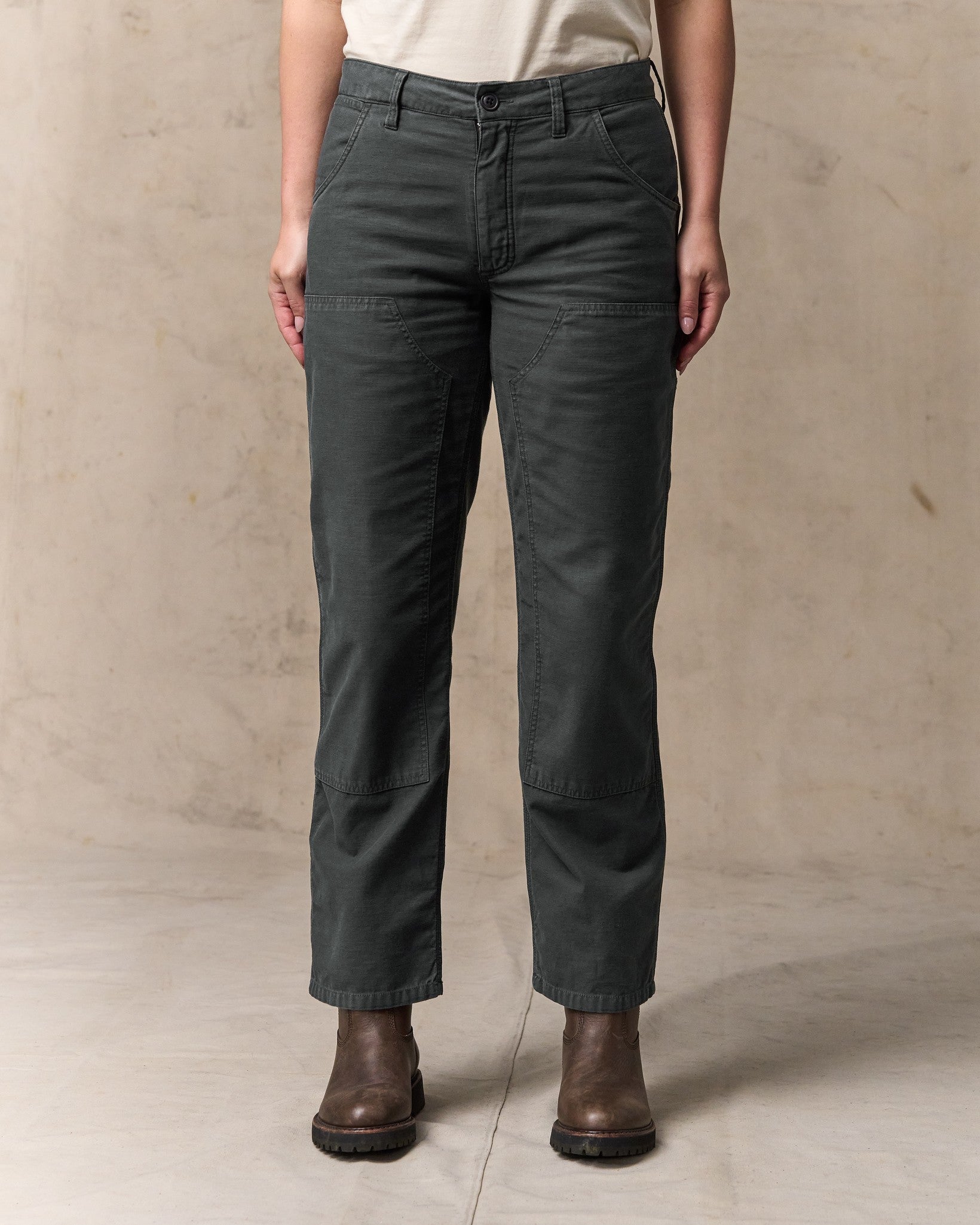 Women's Field Double-Front Pants - Faded Black