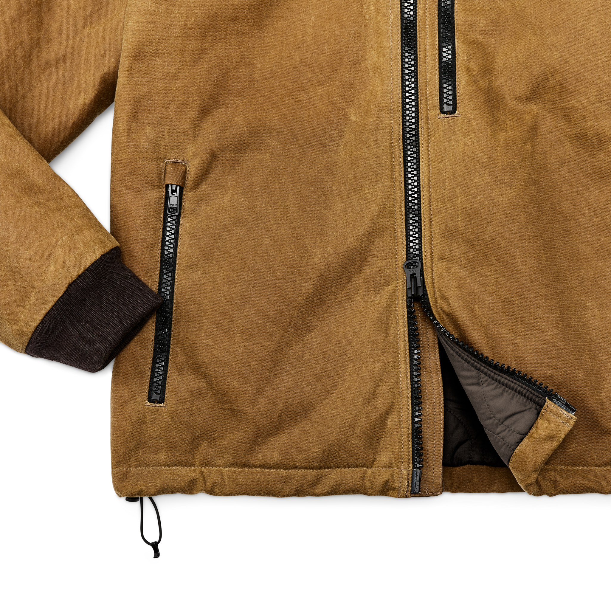 Tin Cloth Primaloft Jacket - Dark Tan 2 - Image 7