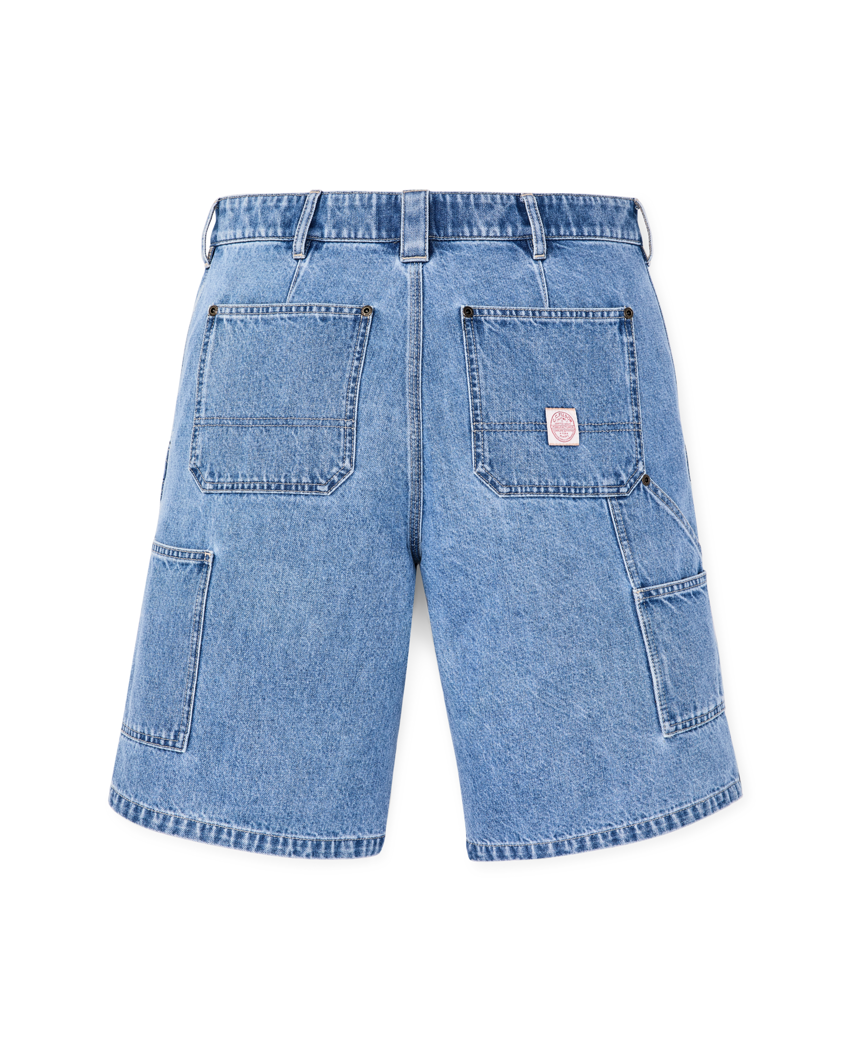 Women's 11-oz. Denim Work Shorts - Medium Indigo - Image 5