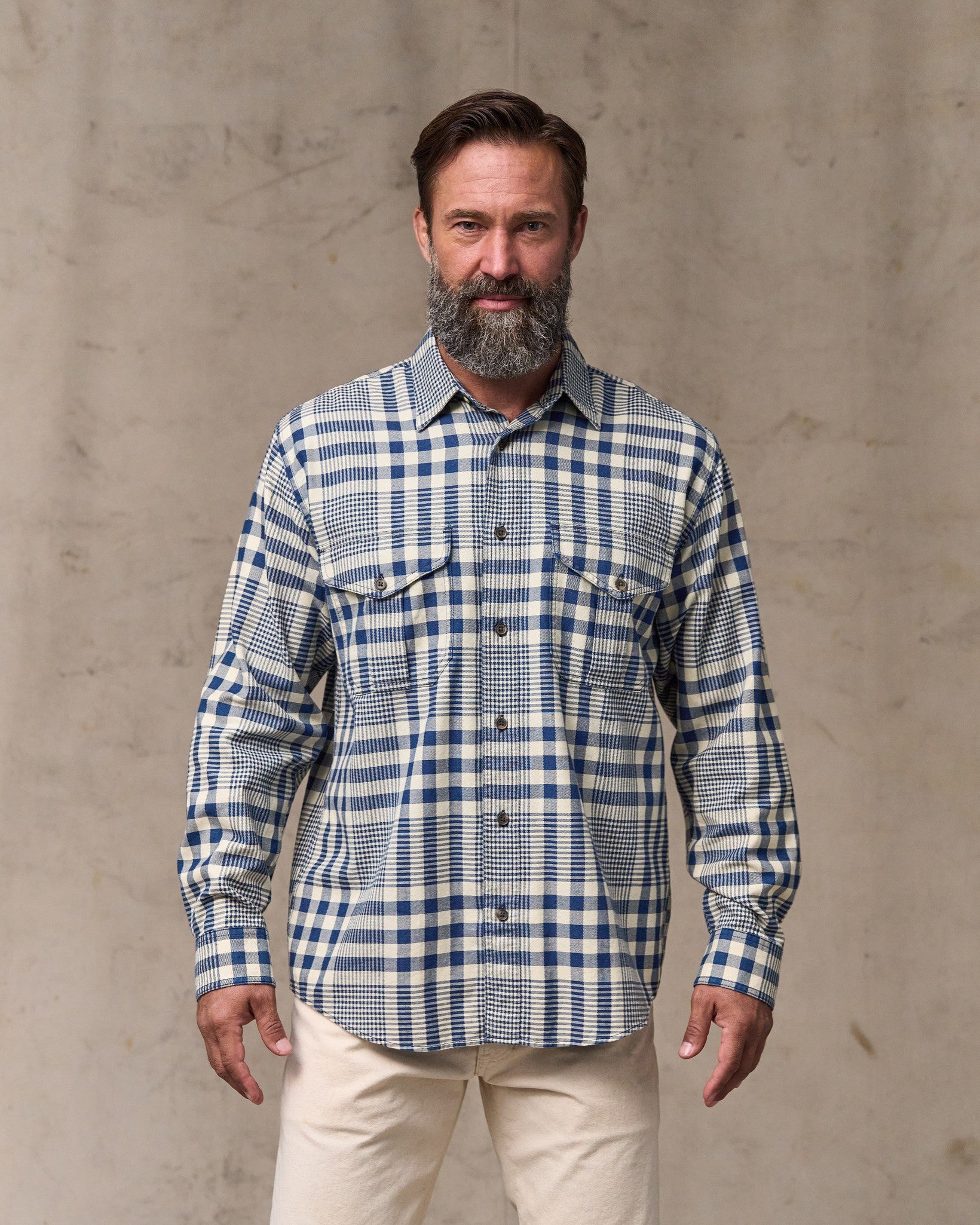 Lightweight Alaskan Guide Shirt - Indigo Multi Plaid