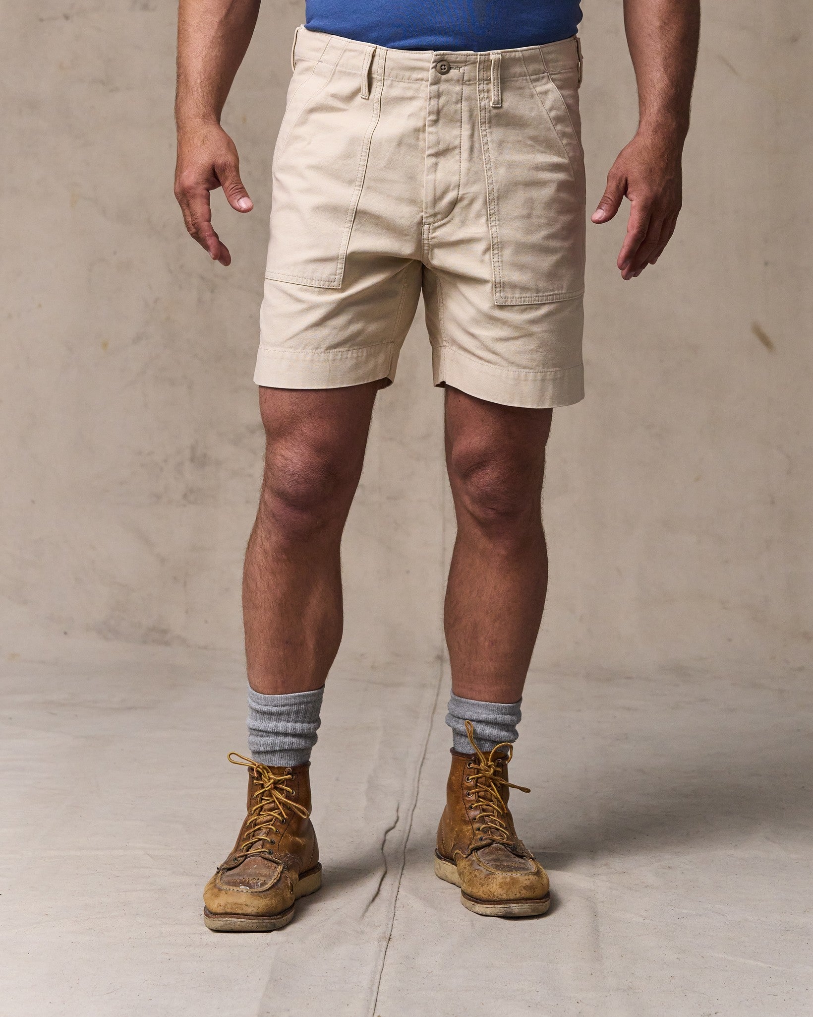 Field Supply Shorts - Washed Oatmeal
