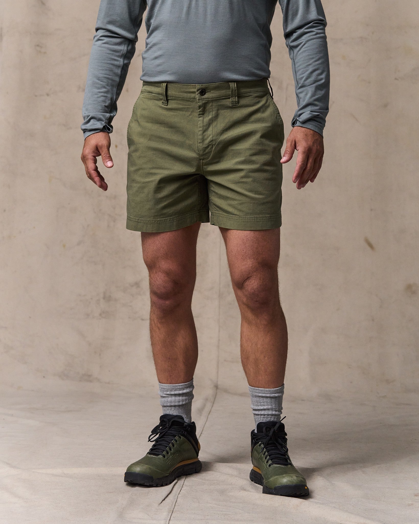 Granite Mountain 6 Shorts - Burnt Olive