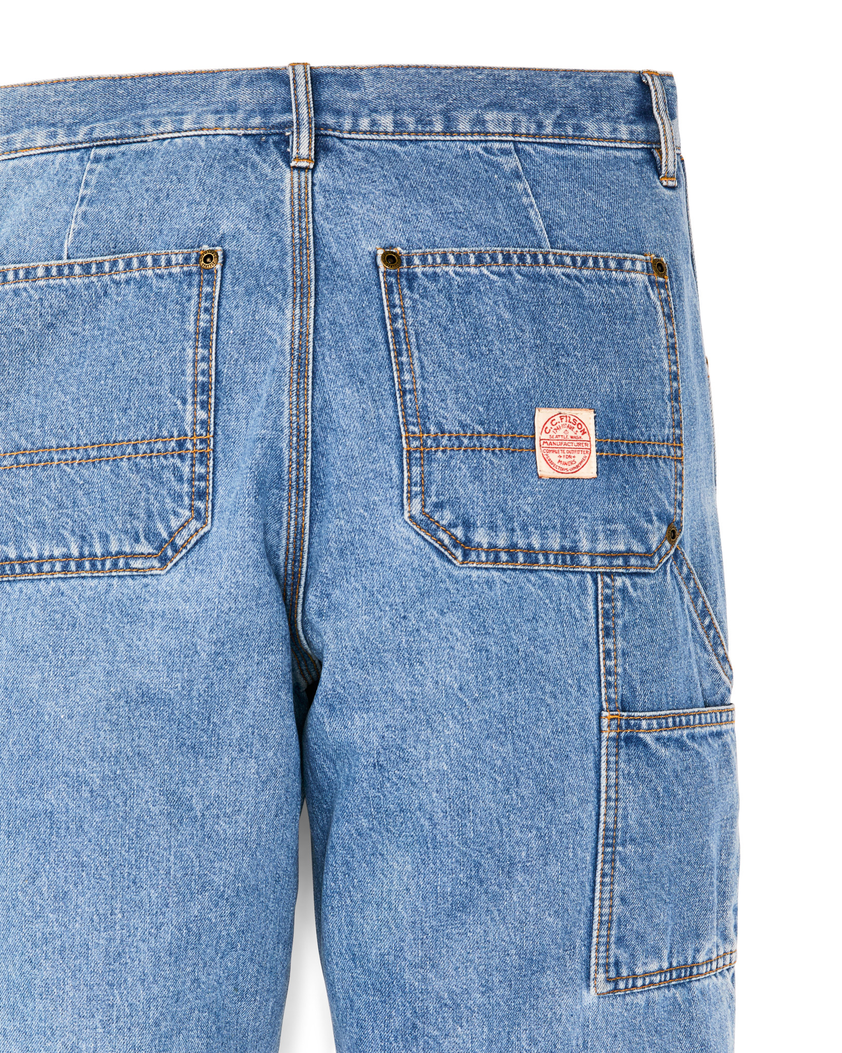 Women's 11-oz. Work Jeans - Medium Indigo - Image 8