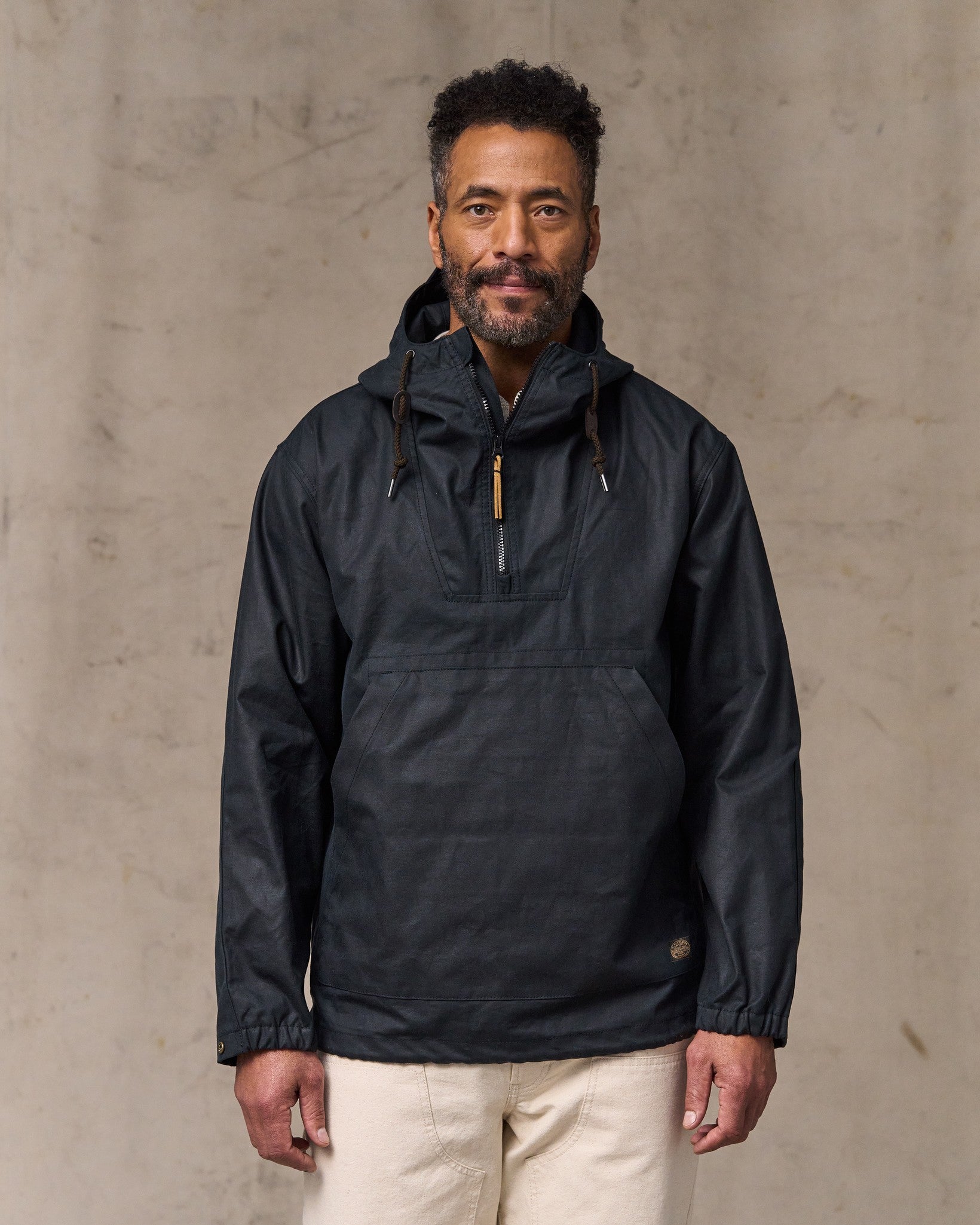 Shelter Cloth Waxed Anorak - Harbor Blue