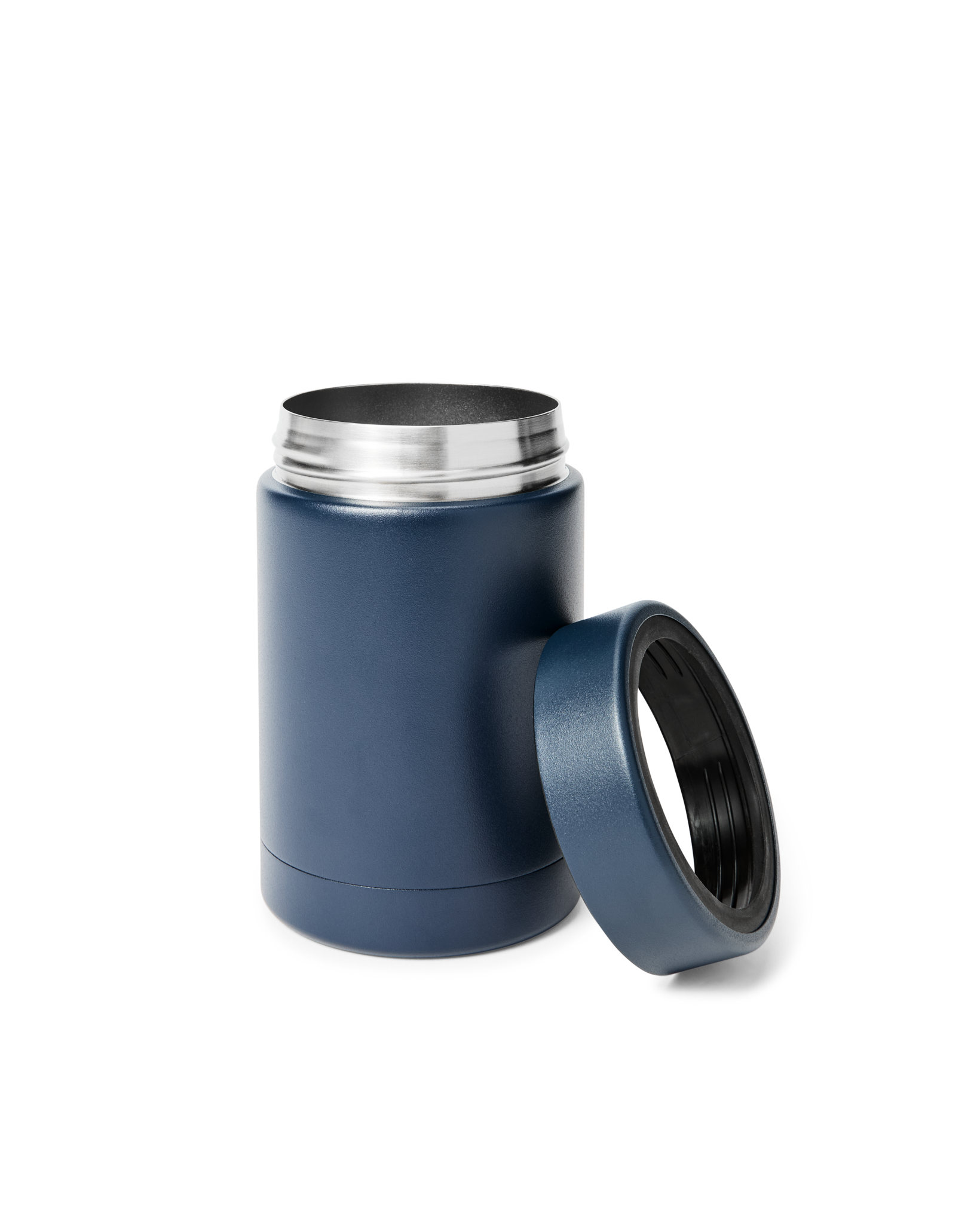 Trout Graphic Can Cooler 12-oz - Navy - Image 2