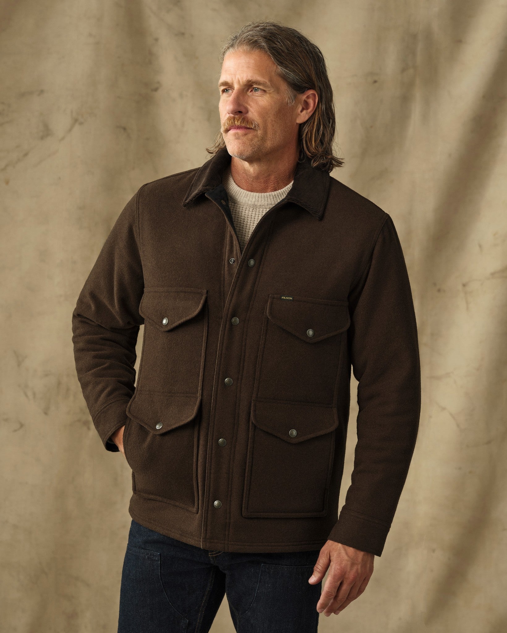 Spokane Insulated Cruiser Jacket - Beaver Brown