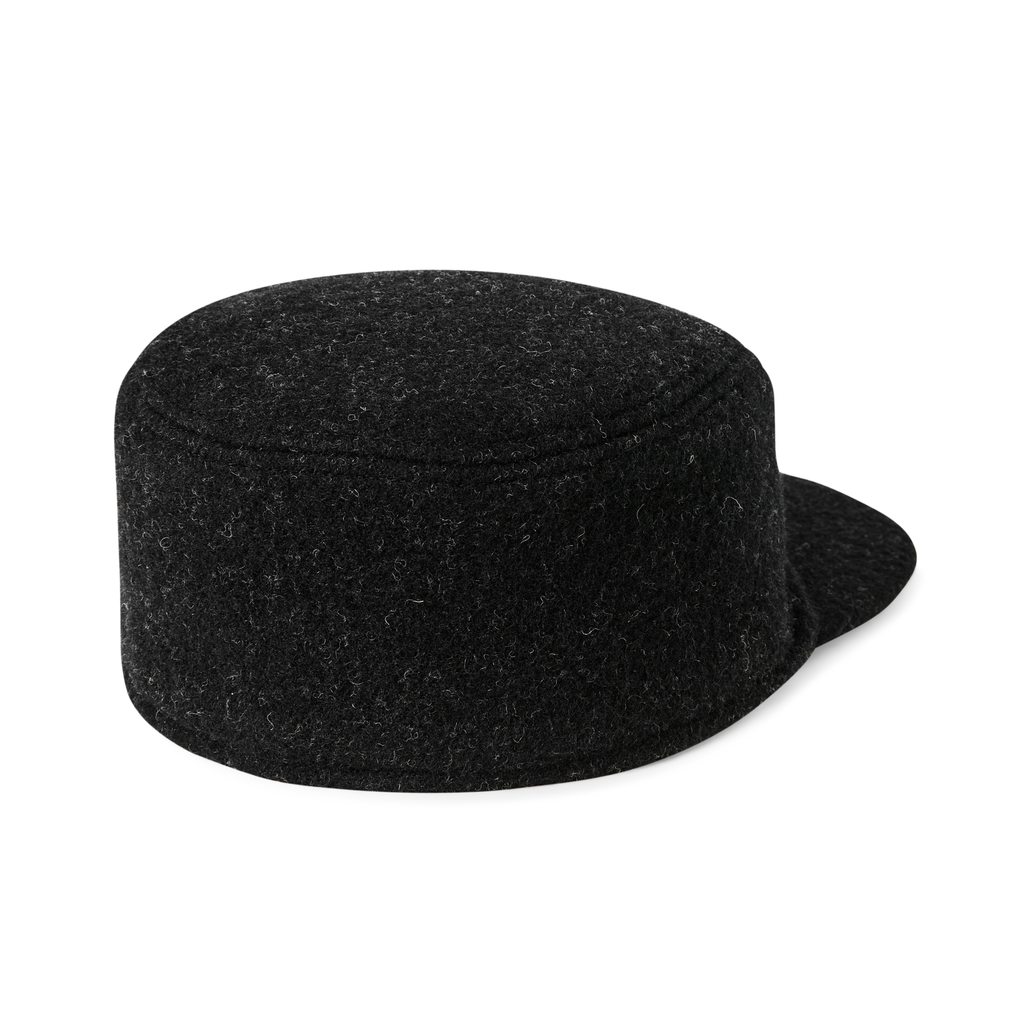 Mackinaw Wool Cap - Charcoal - Image 2