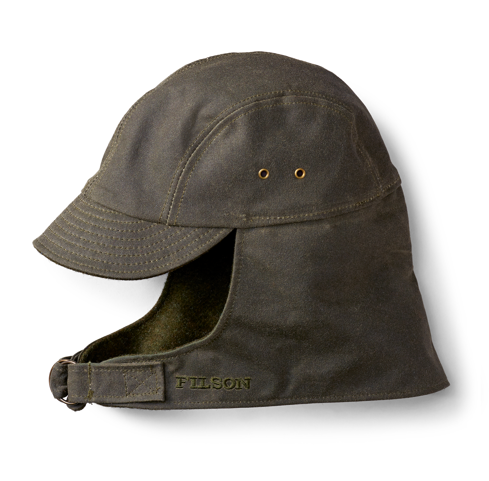 Tin Cloth Wildfowl Hat - Otter Green