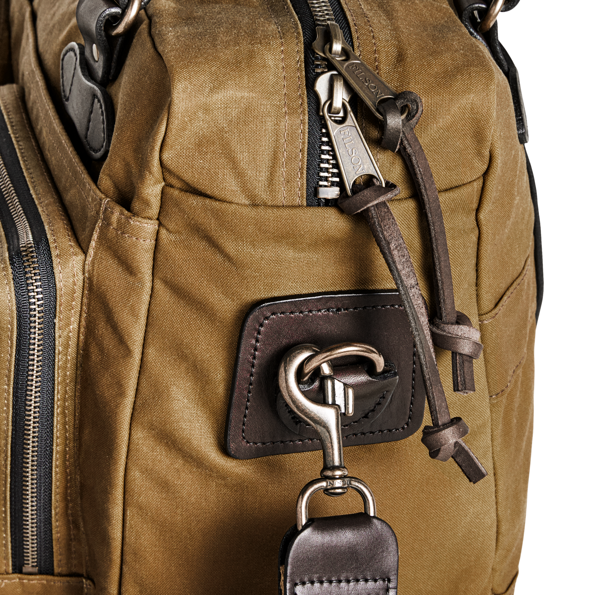 48 Hour Tin Cloth Duffle Bag - Dark Tan - Image 7