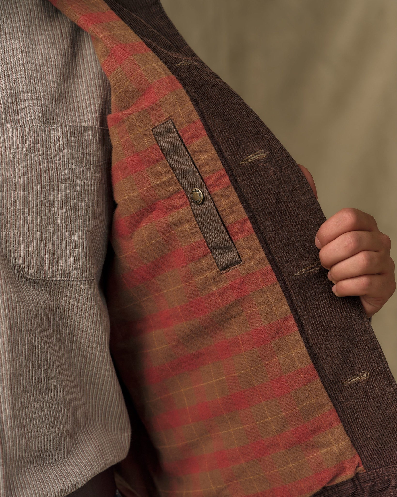 Rustic Canvas Journeyman Jacket - Bark - Image 7