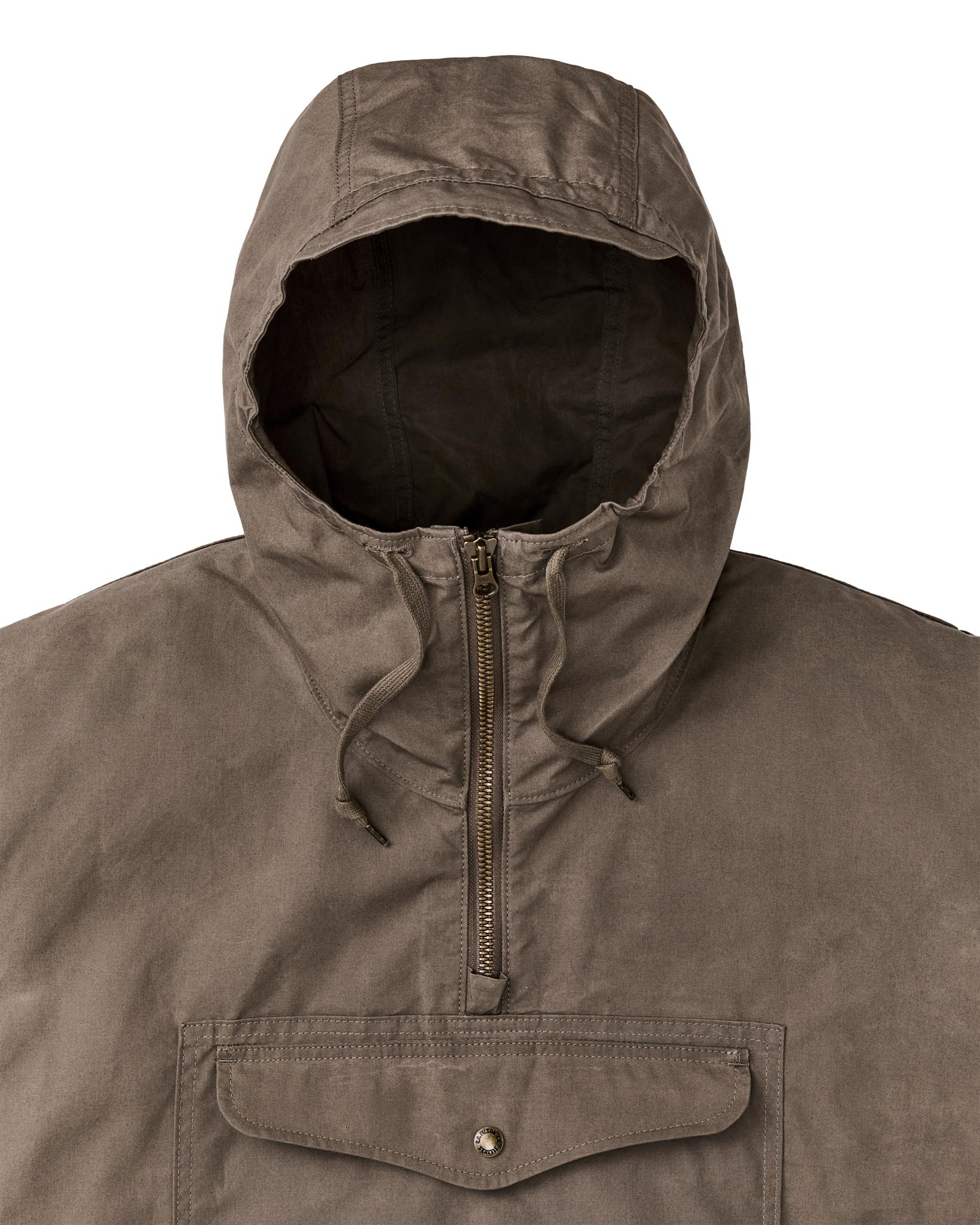 Dry Wax Anorak - Olive Gray - Image 4