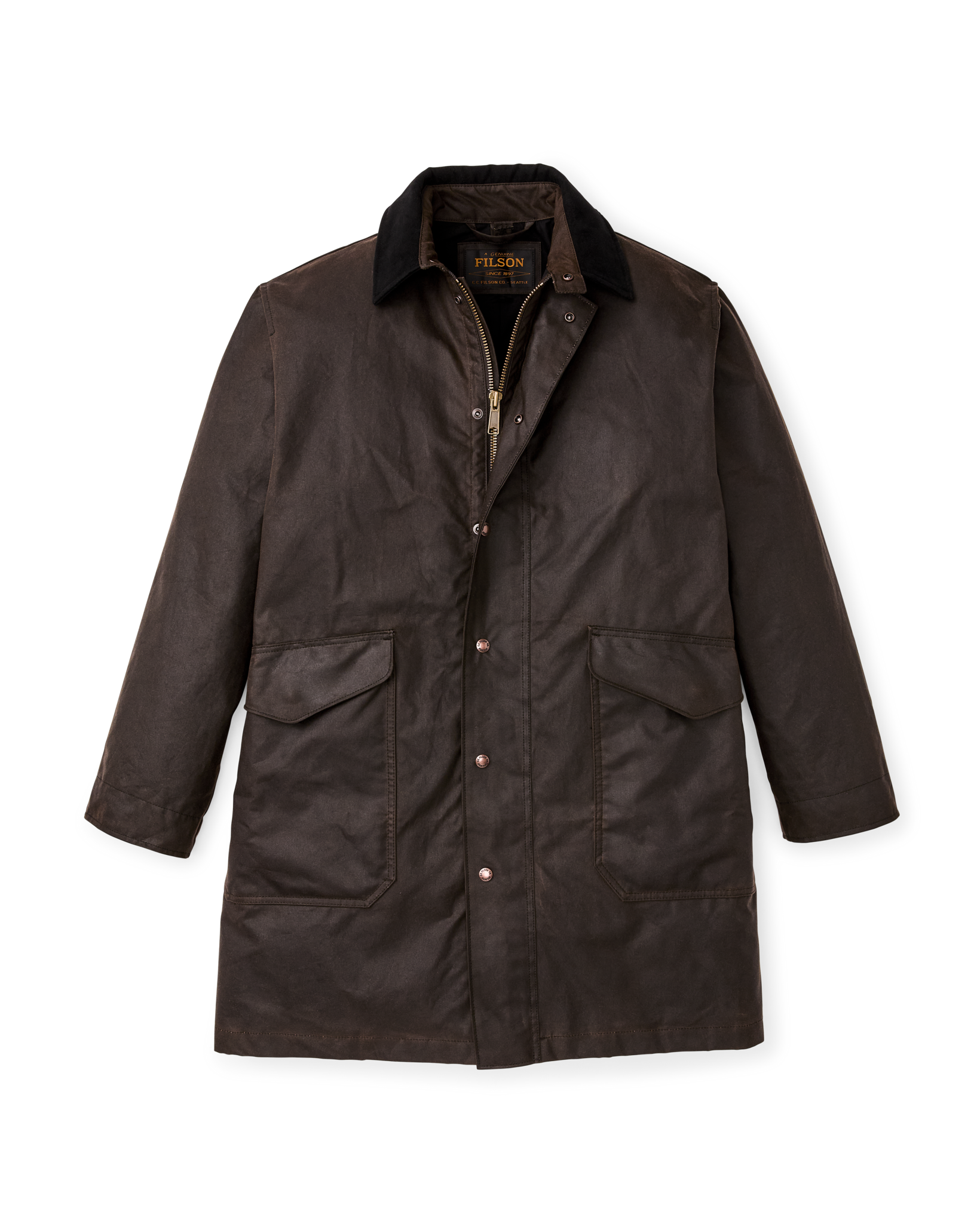 Shelter Cloth Trench Coat - Orca Gray - Image 7