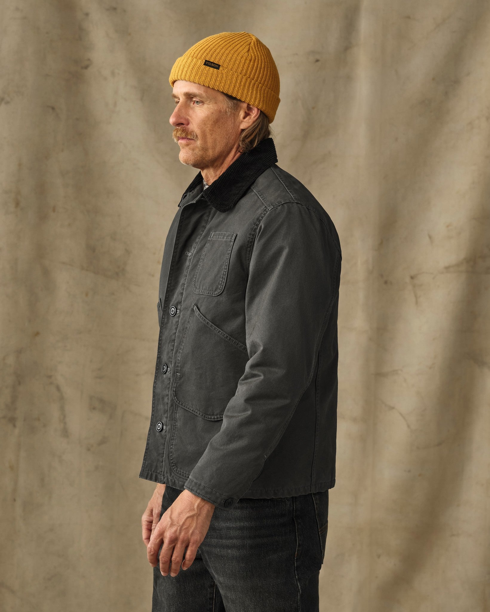Insulated Canvas Outfitter Jacket - Peat - Image 4