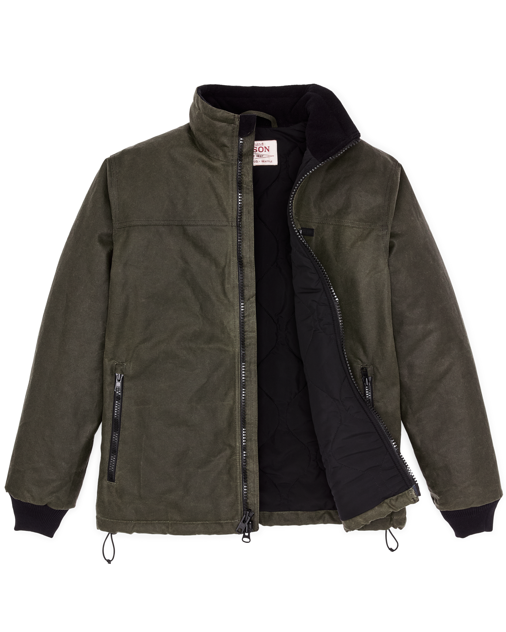 Tin Cloth Insulated Jacket - Otter Green - Image 5