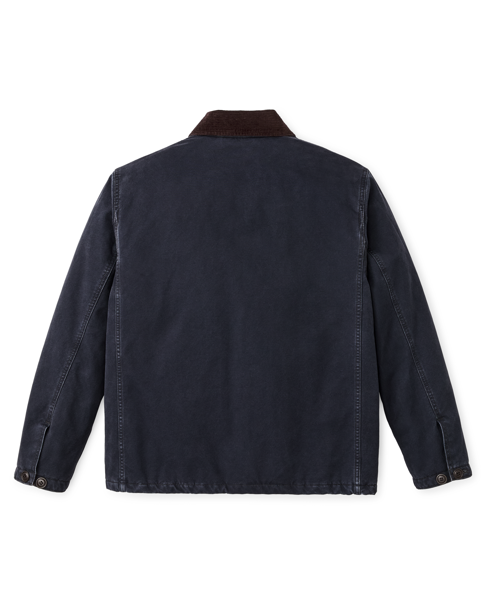 Insulated Canvas Outfitter Jacket - Dark Navy - Image 6
