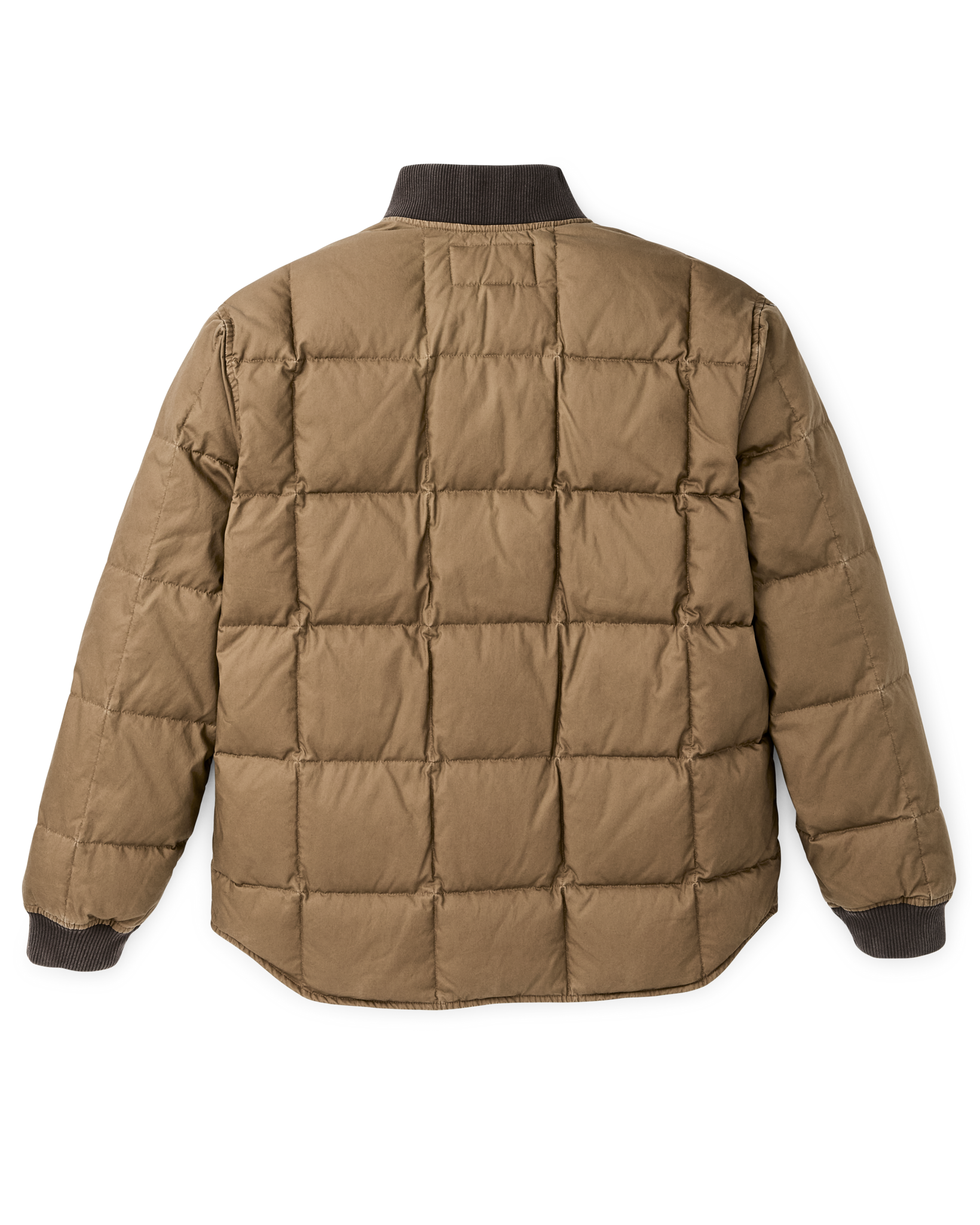 Heritage Cotton Down Jacket - Light Brown - Image 6