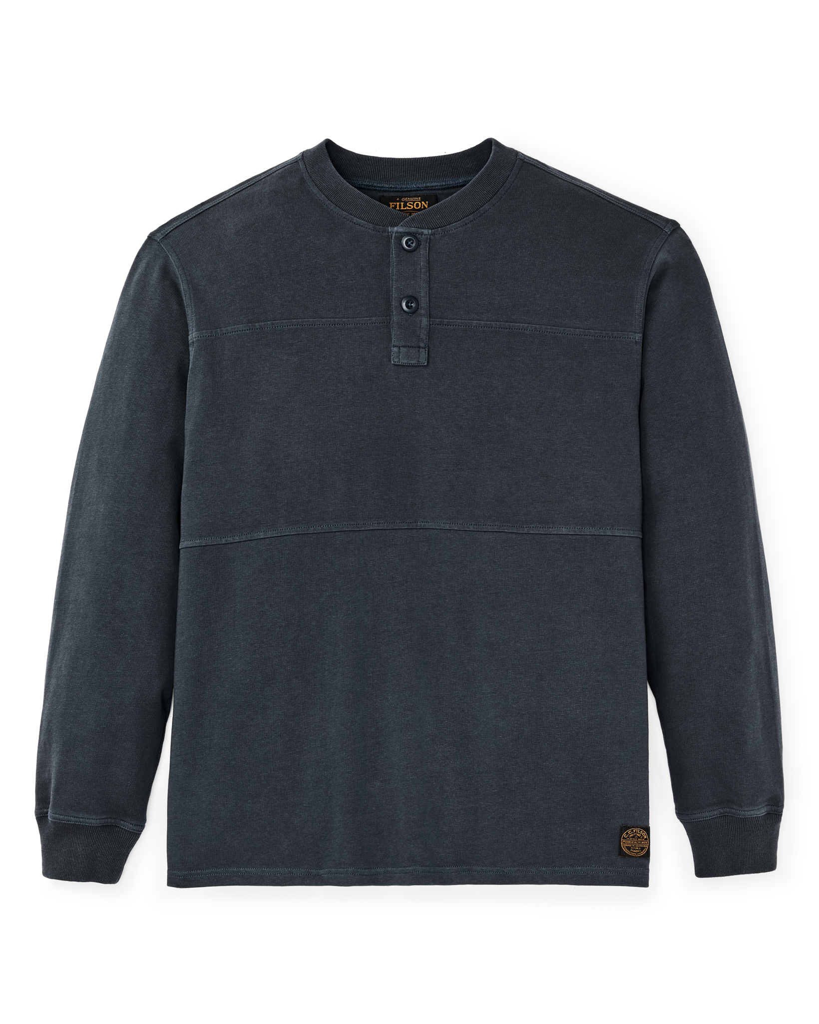 Field Knit Henley - Bluefin - Image 4