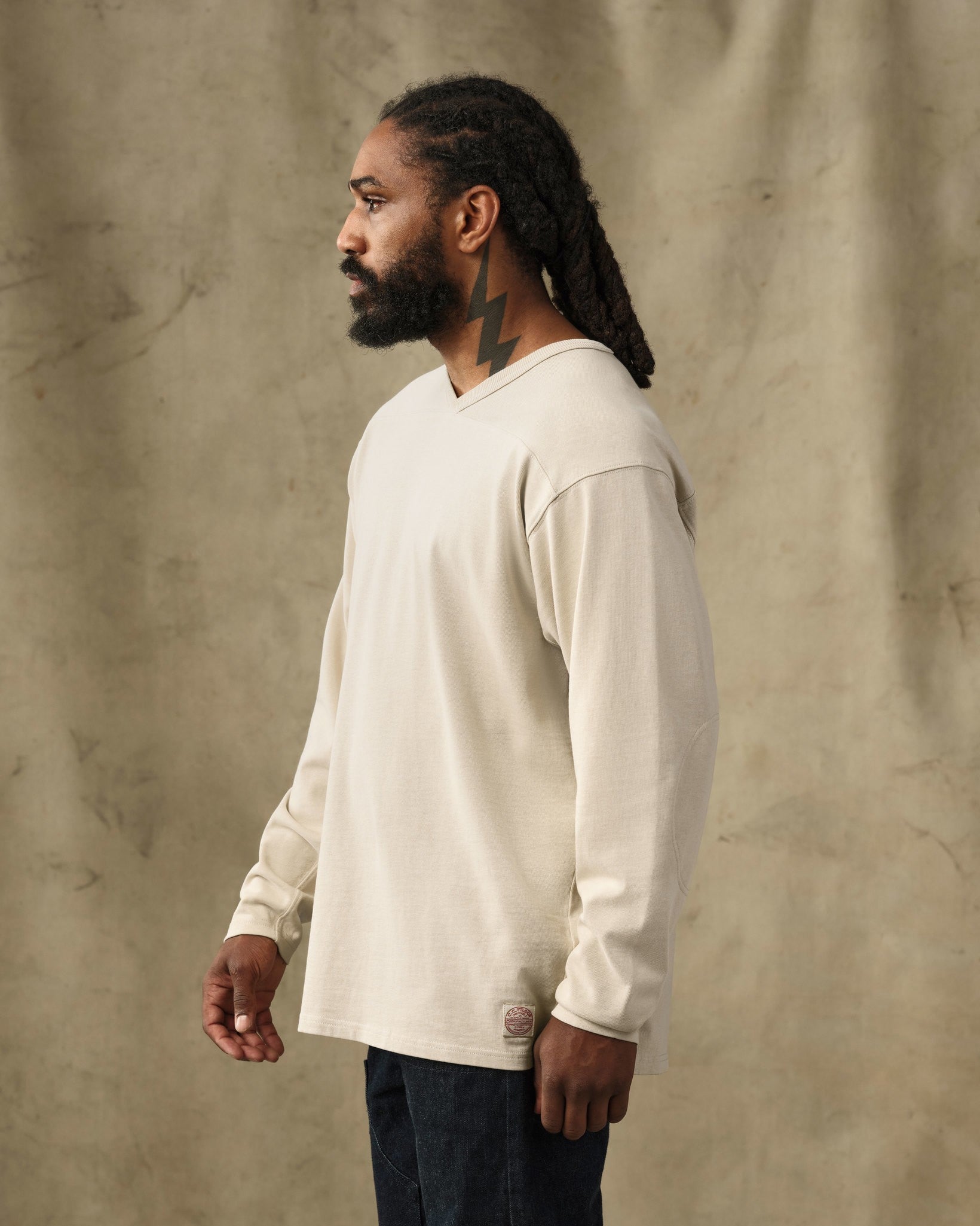 Field Knit Sport Jersey - Oyster - Image 3