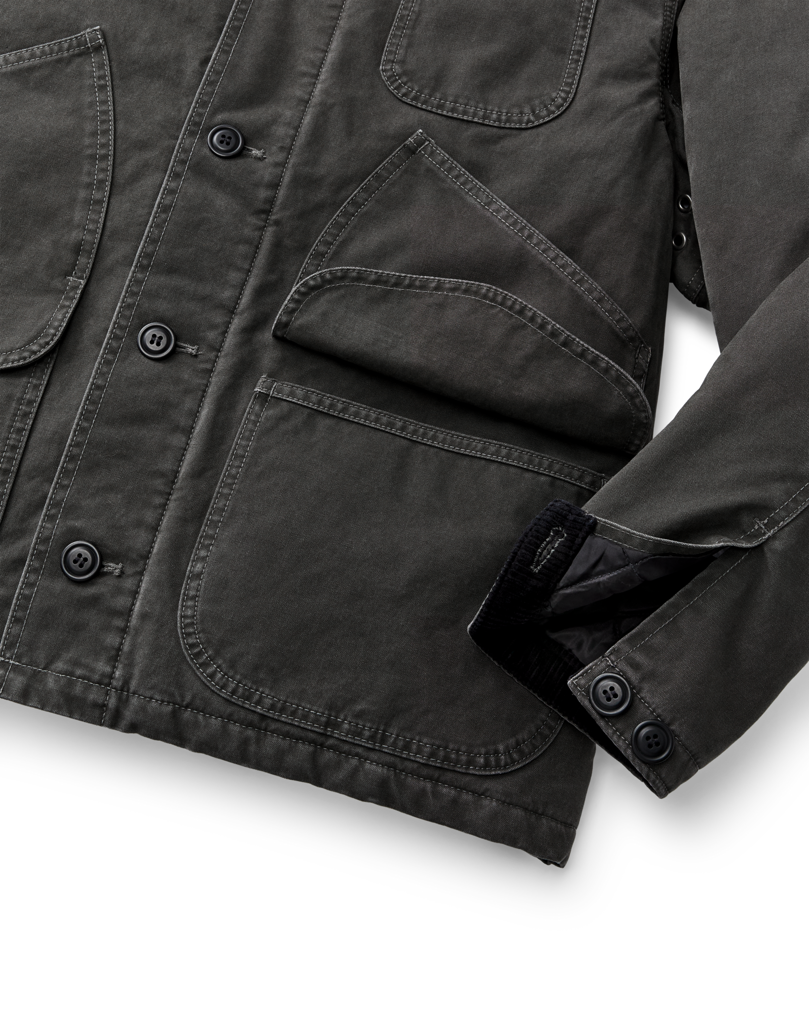 Insulated Canvas Outfitter Jacket - Peat - Image 7