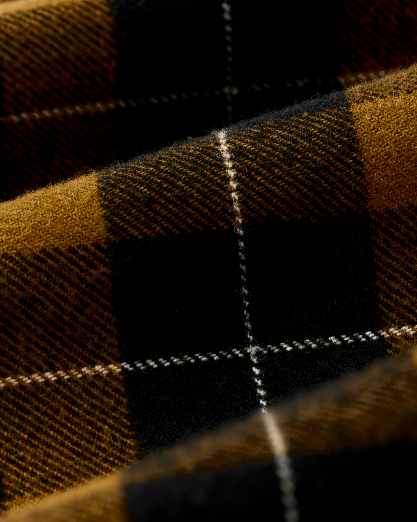 Alaskan Guide Shirt - Black / Gold Plaid - Image 8
