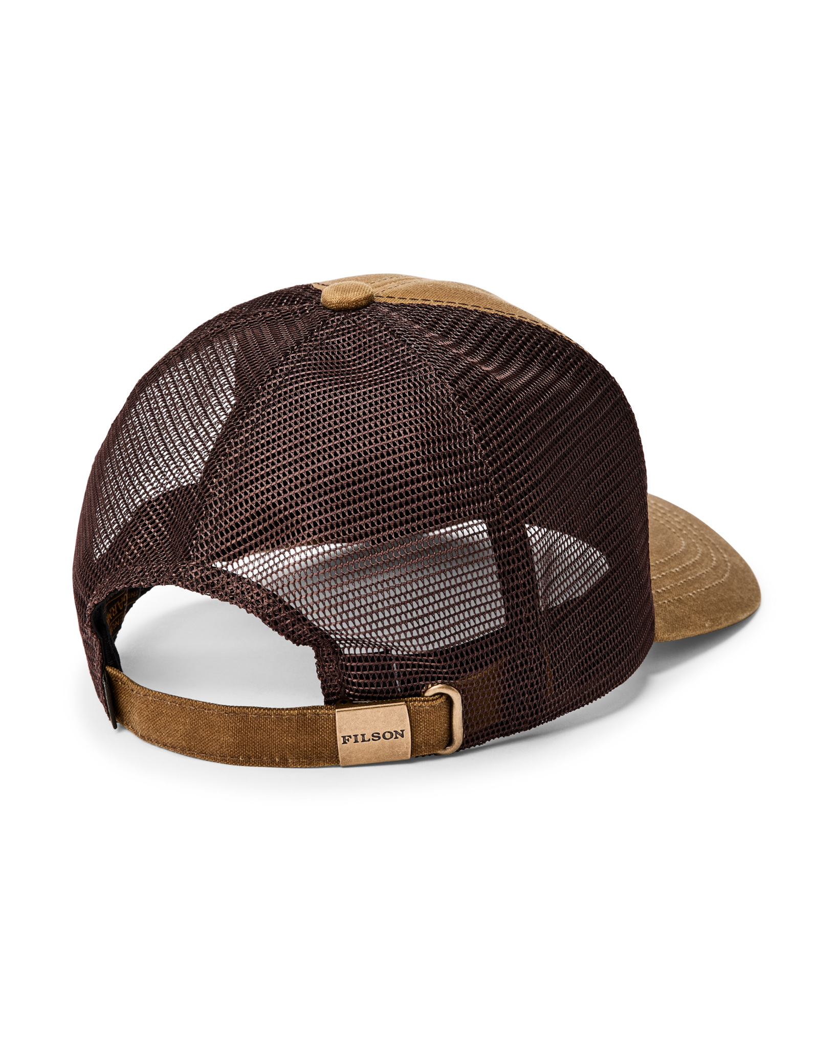 Tin Cloth Logger Mesh Cap - Dark Tan - Image 2